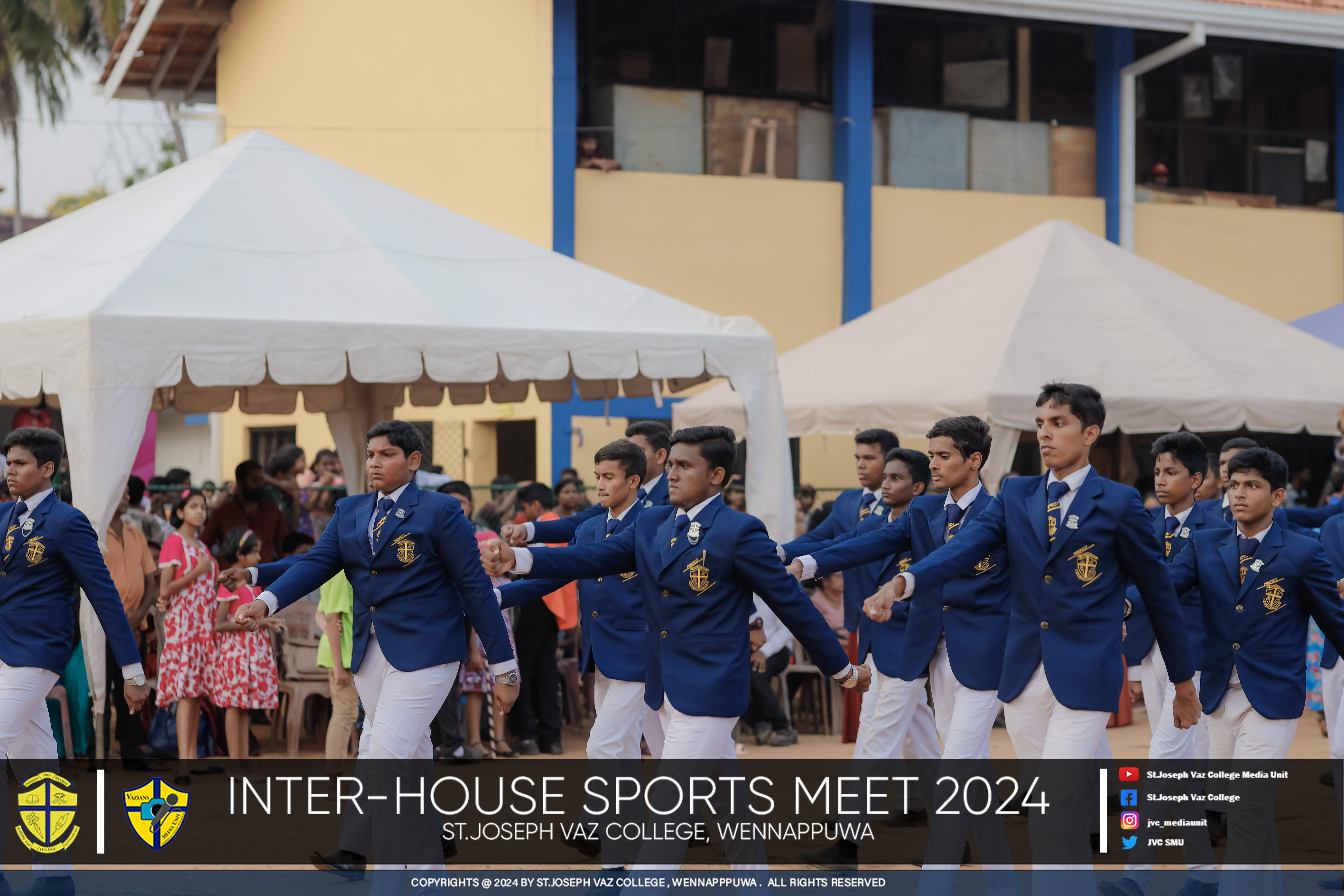 Inter House Sports Meet 2024 - St. Joseph Vaz College - Wennappuwa - Sri Lanka