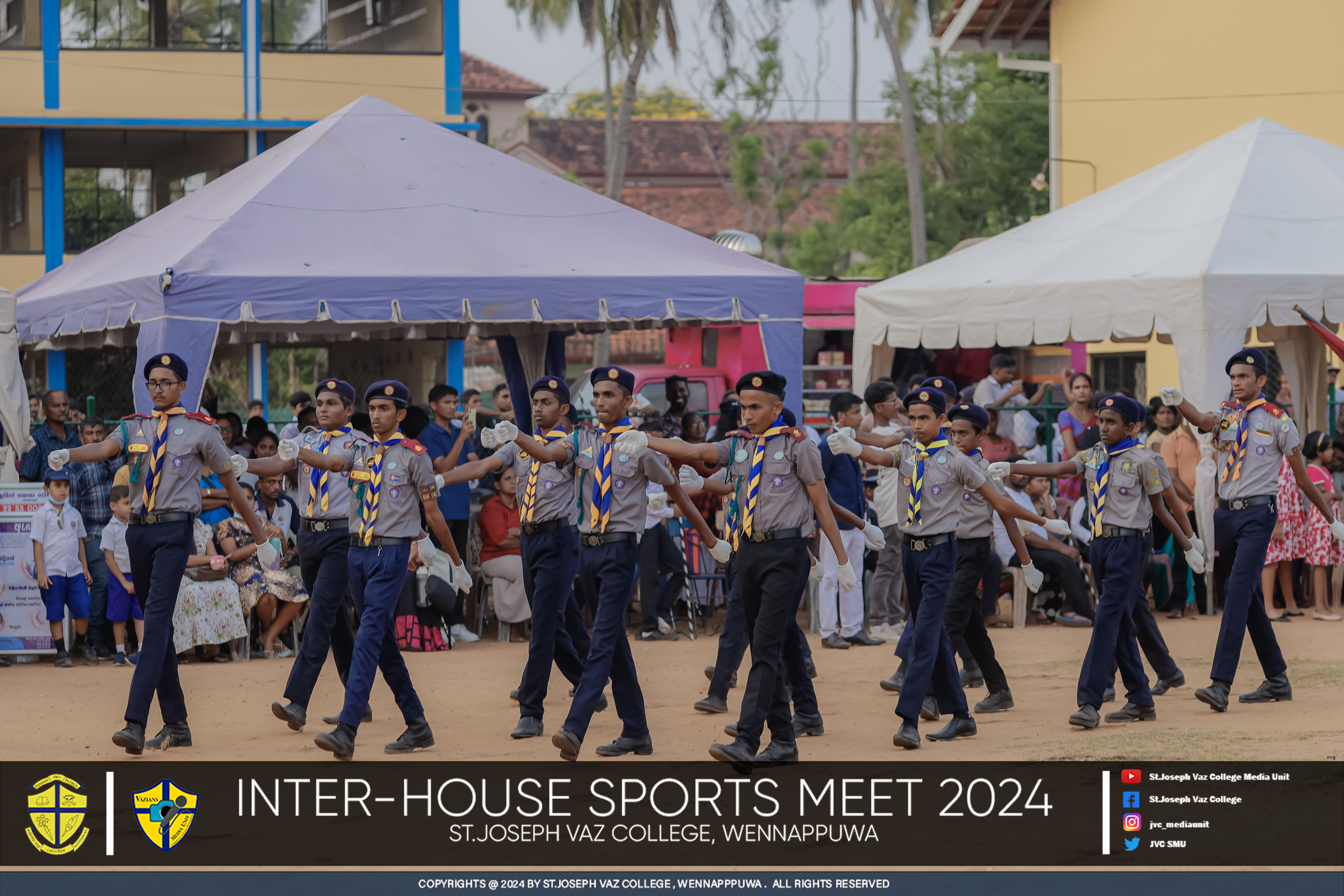 Inter House Sports Meet 2024 - St. Joseph Vaz College - Wennappuwa - Sri Lanka