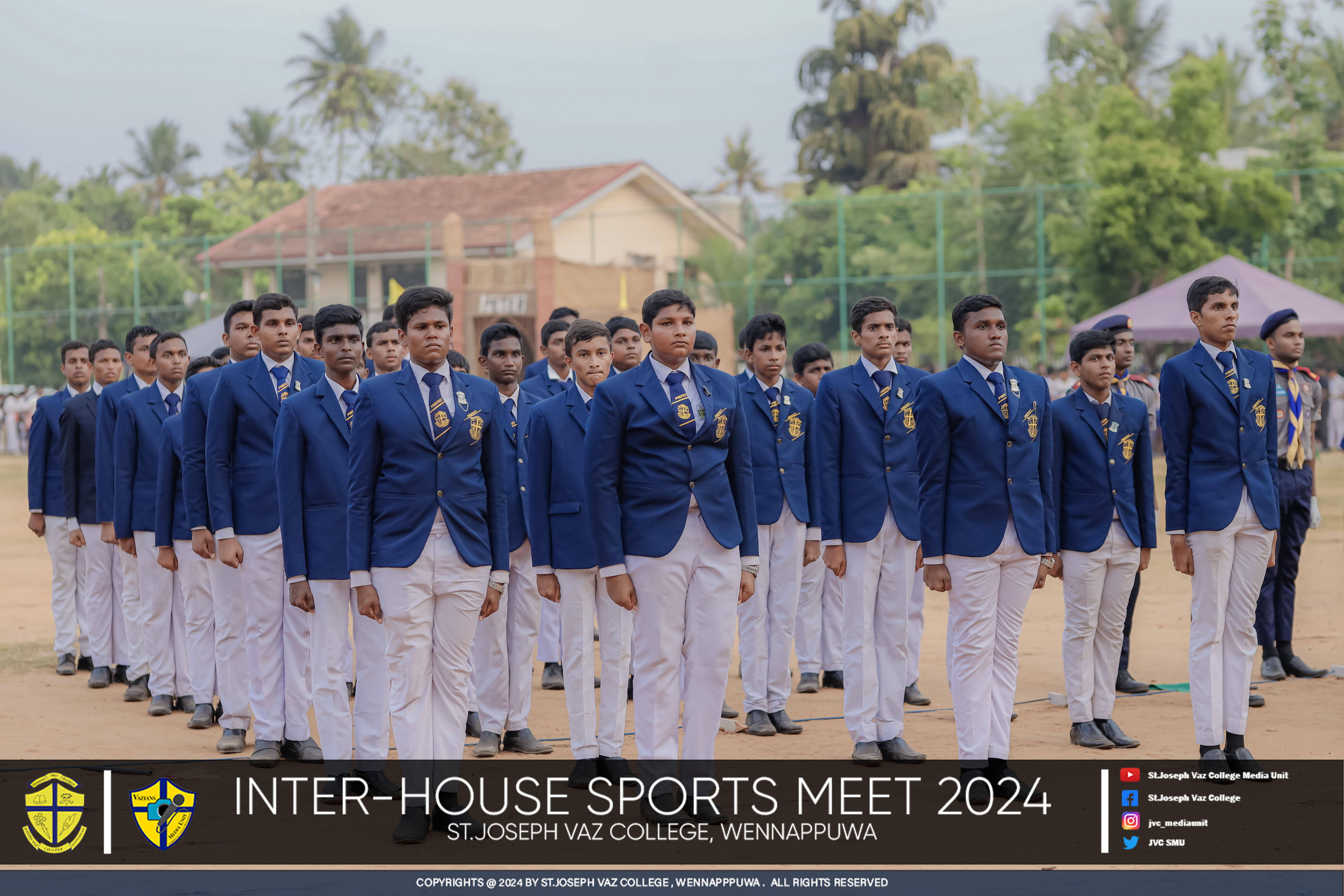 Inter House Sports Meet 2024 - St. Joseph Vaz College - Wennappuwa - Sri Lanka