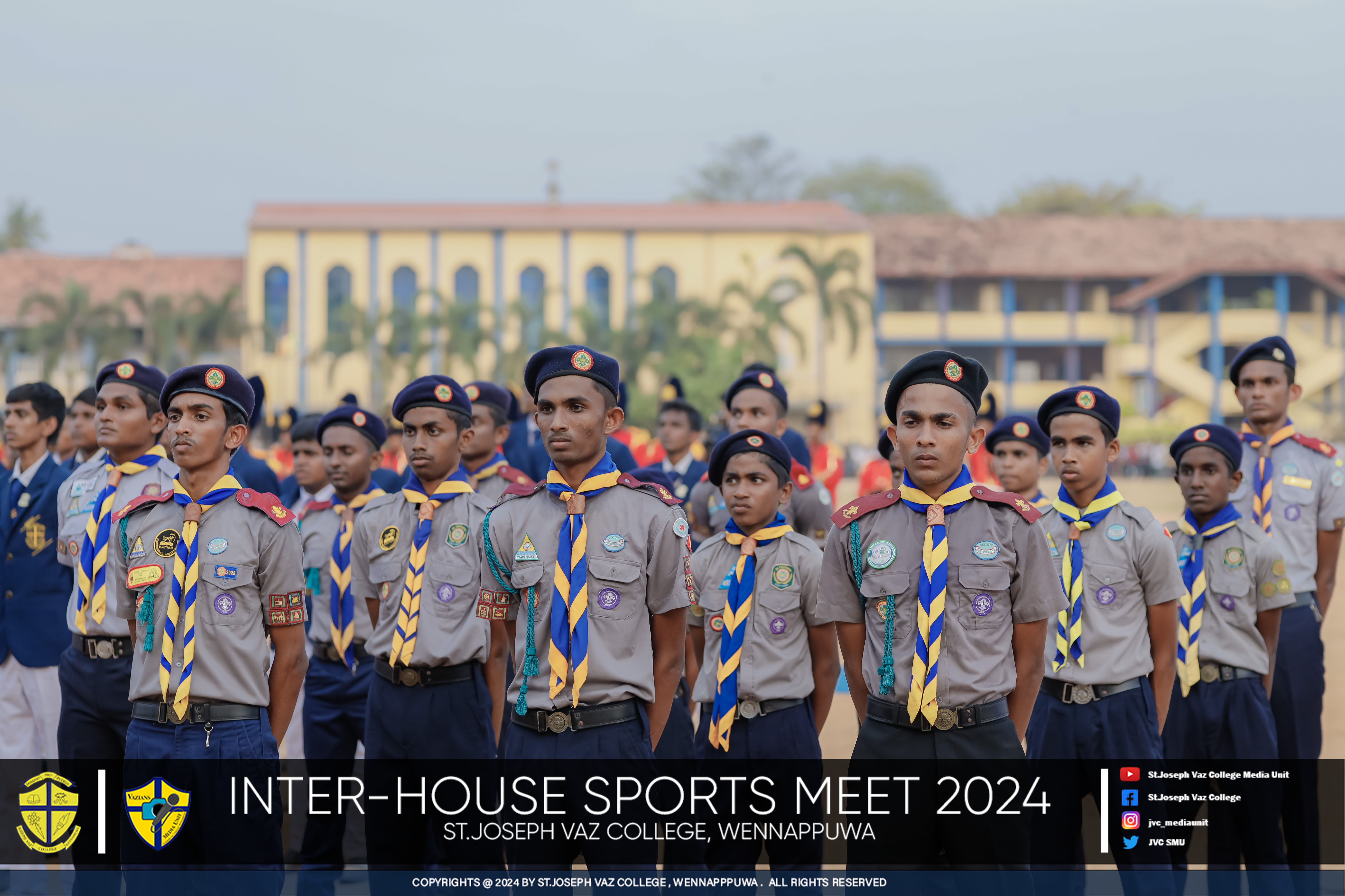 Inter House Sports Meet 2024 - St. Joseph Vaz College - Wennappuwa - Sri Lanka