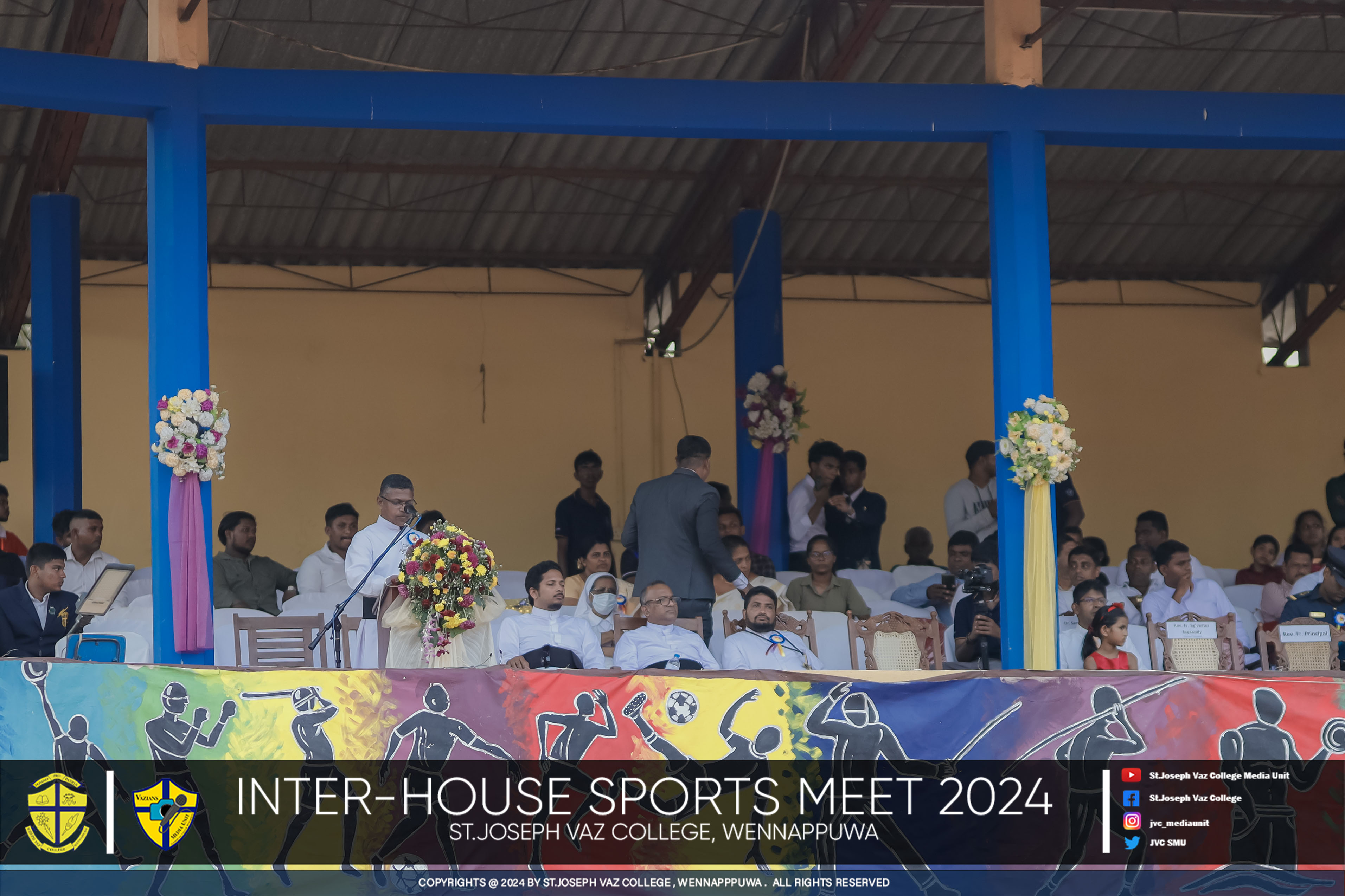 Inter House Sports Meet 2024 - St. Joseph Vaz College - Wennappuwa - Sri Lanka