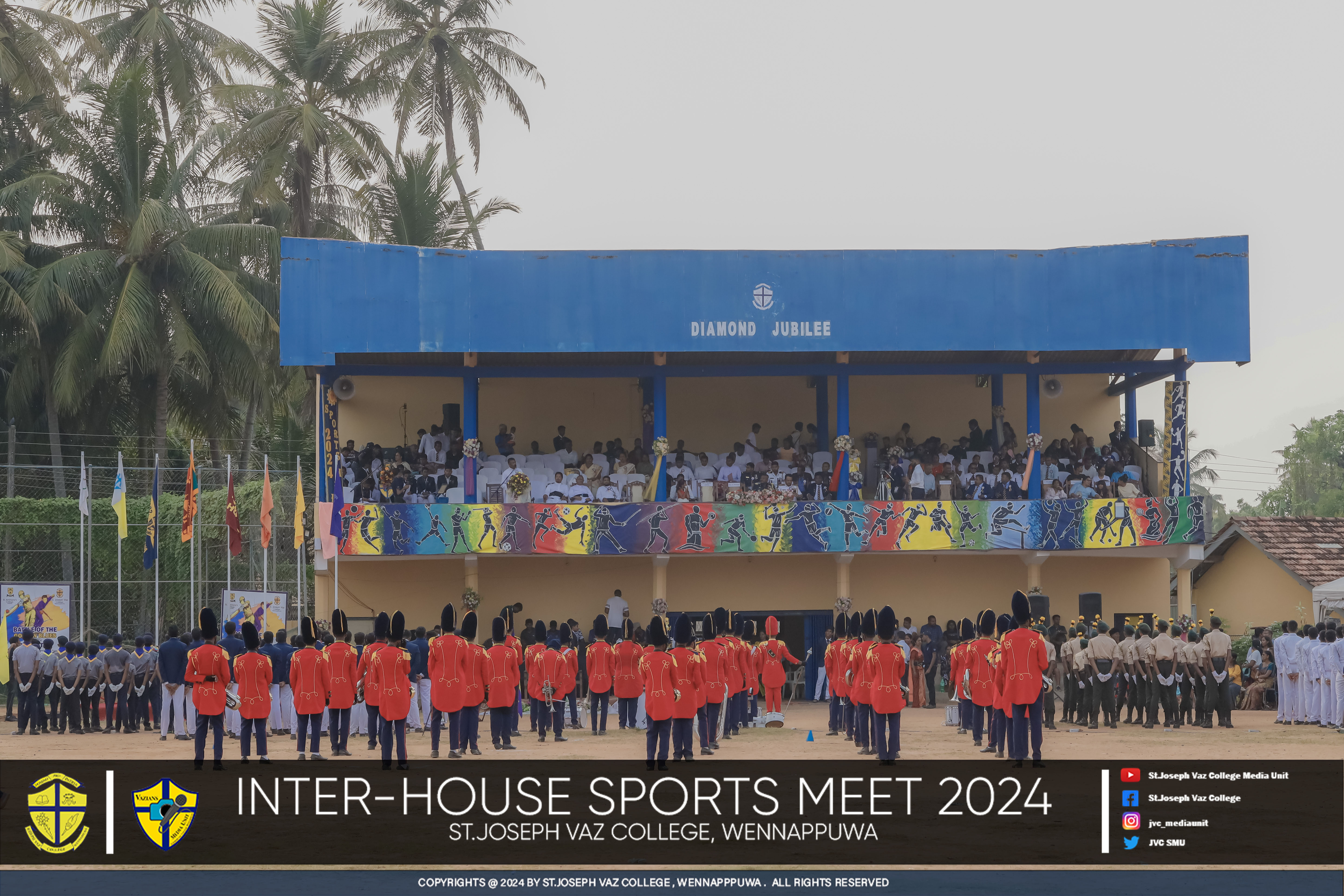 Inter House Sports Meet 2024 - St. Joseph Vaz College - Wennappuwa - Sri Lanka