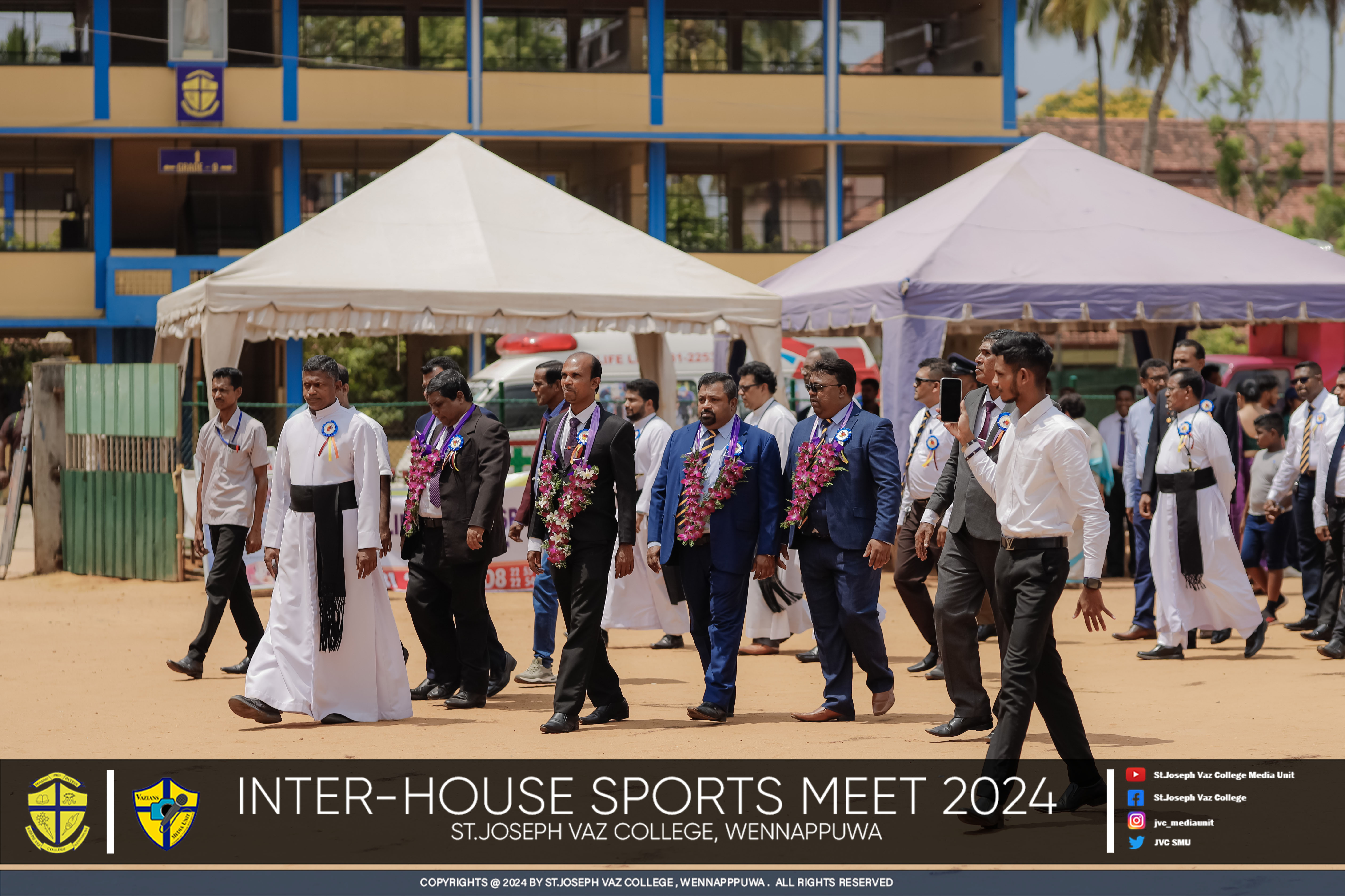 Inter House Sports Meet 2024 - St. Joseph Vaz College - Wennappuwa - Sri Lanka