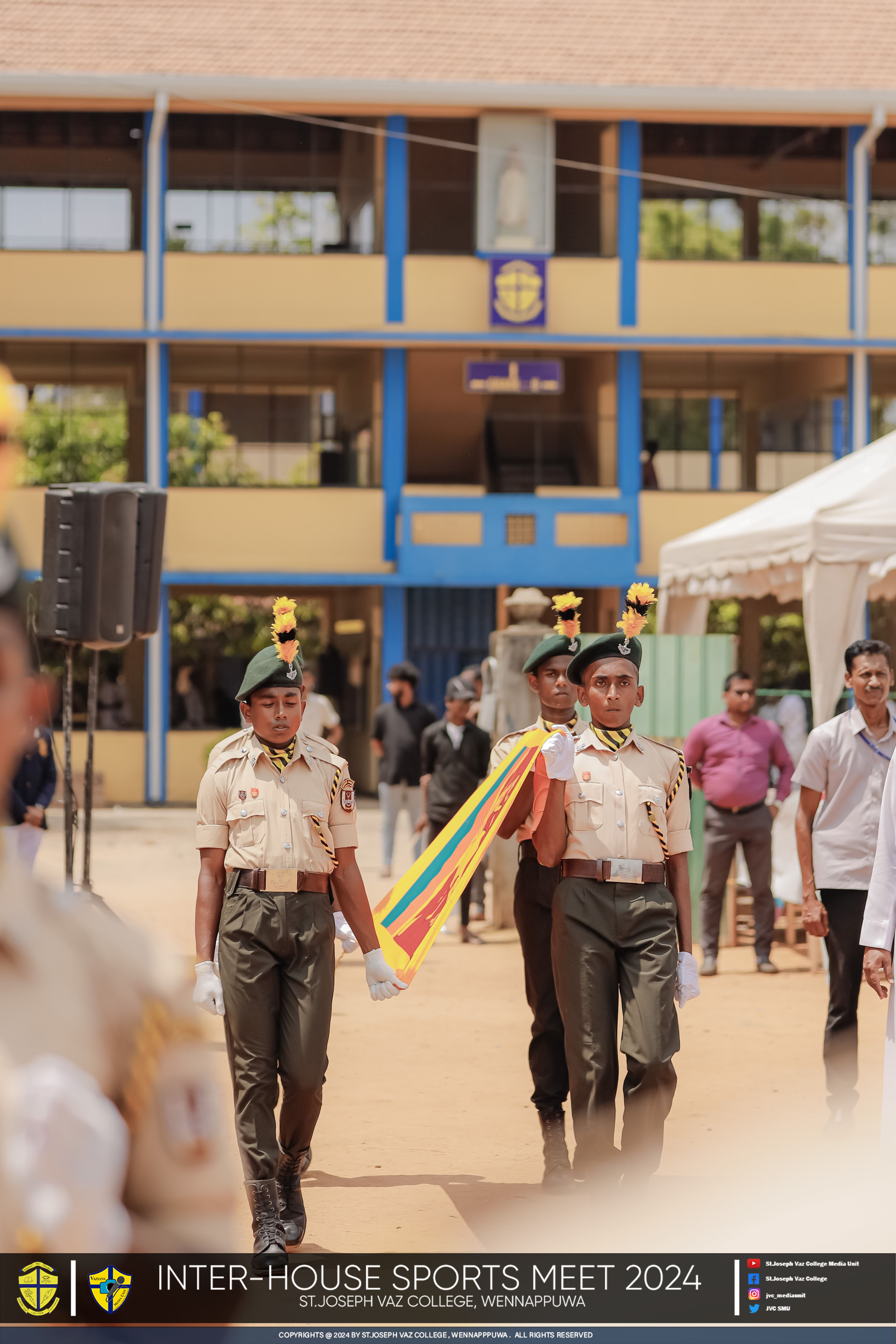 Inter House Sports Meet 2024 - St. Joseph Vaz College - Wennappuwa - Sri Lanka