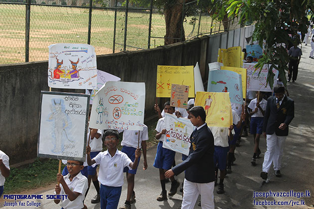 Protest Against The Use Of Drugs And Alcohol