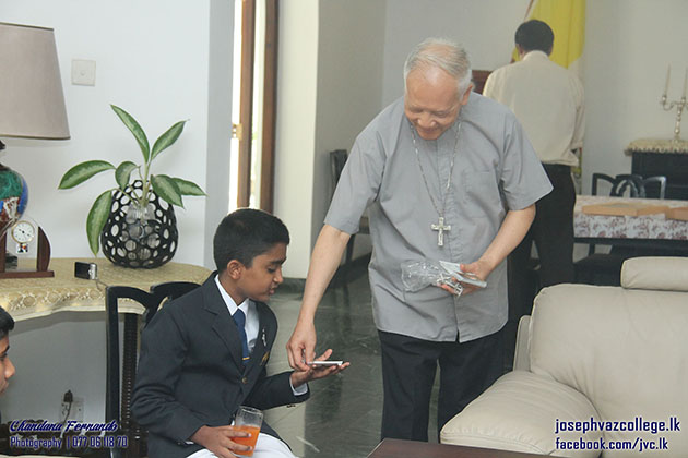 Meeting The Ambassador Of The Holy See