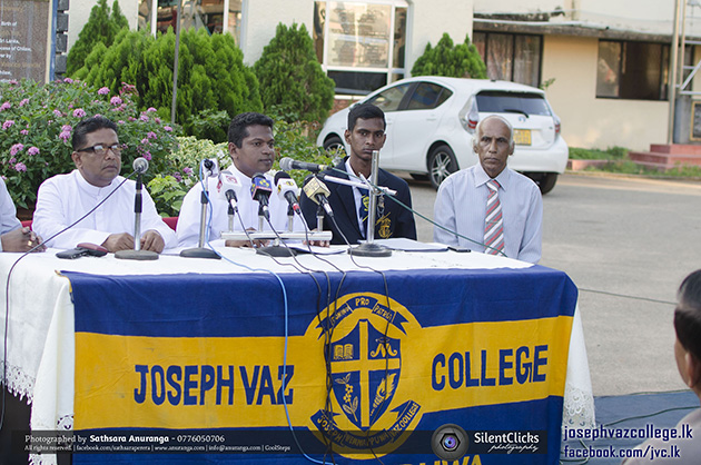 Press Conference - Feast Of St.Joseph Vaz College - Joseph Vaz College