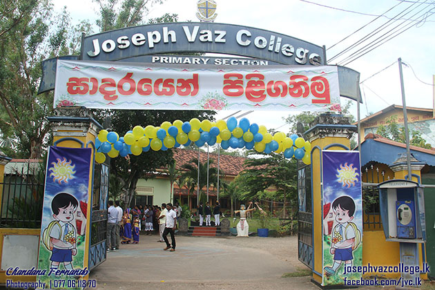  Grade1 Student Intake - 2016 - St. Joseph Vaz College