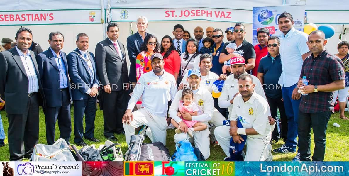 Festival Of Cricket 2016 - United Kingdom  - St. Joseph Vaz College - Wennappuwa