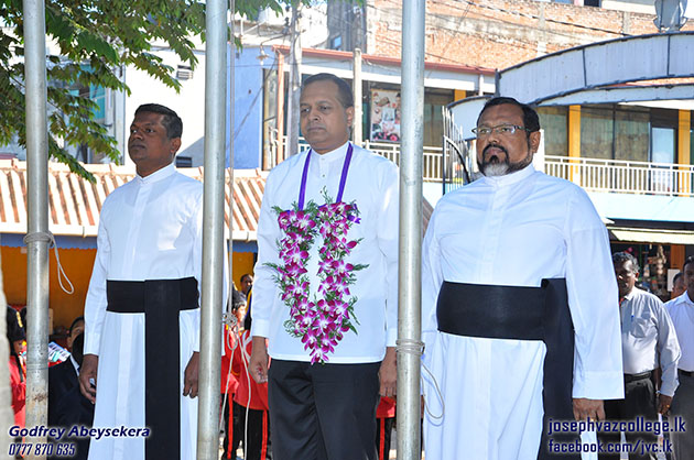 Laying Foundation Stone For The New Building - Primary Section - St. Joseph Vaz College - Wennappuwa - Sri Lanka