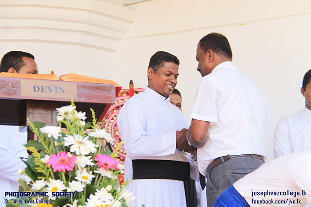 Happy Birthday Rev. Principal Father - St. Joseph Vaz College - Wennappuwa - Sri Lanka