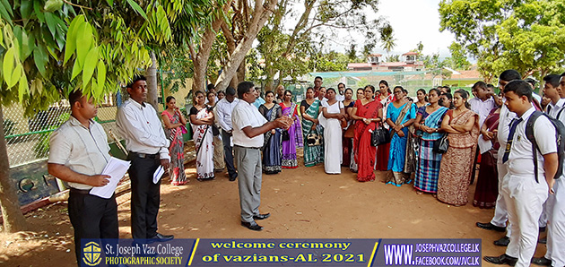 Welcome Ceremony Of Vazians - Al 2021 - St. Joseph Vaz College - Wennappuwa - Sri Lanka