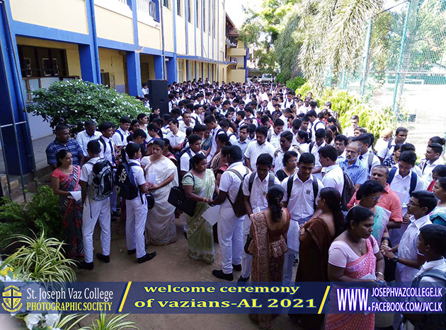 Welcome Ceremony Of Vazians - Al 2021 - St. Joseph Vaz College - Wennappuwa - Sri Lanka