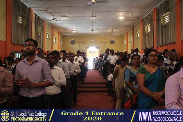 Grade 1 Entrance 2020 - St. Joseph Vaz College - Wennappuwa - Sri Lanka