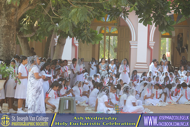 Beginning Of Lent Season - Ash Wednesday Holy Eucharistic Celebration - St. Joseph Vaz College - Wennappuwa - Sri Lanka