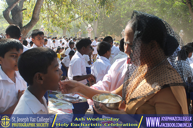 Beginning Of Lent Season - Ash Wednesday Holy Eucharistic Celebration - St. Joseph Vaz College - Wennappuwa - Sri Lanka