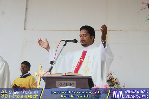 Farewell Ceremony Of Rev. Fr. Sajith - St. Joseph Vaz College - Wennappuwa - Sri Lanka