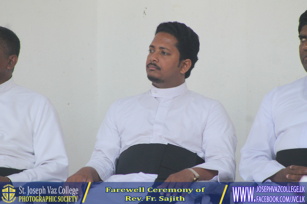 Farewell Ceremony Of Rev. Fr. Sajith - St. Joseph Vaz College - Wennappuwa - Sri Lanka