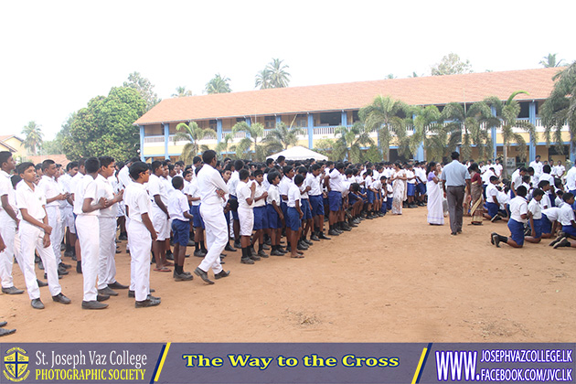 The Way Of The Cross - St. Joseph Vaz College - Wennappuwa - Sri Lanka
