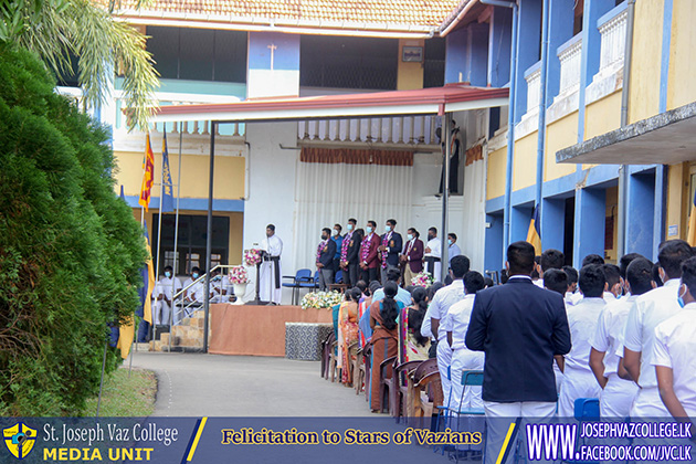 Felicitation To Vazian Stars - St. Joseph Vaz College - Wennappuwa - Sri Lanka