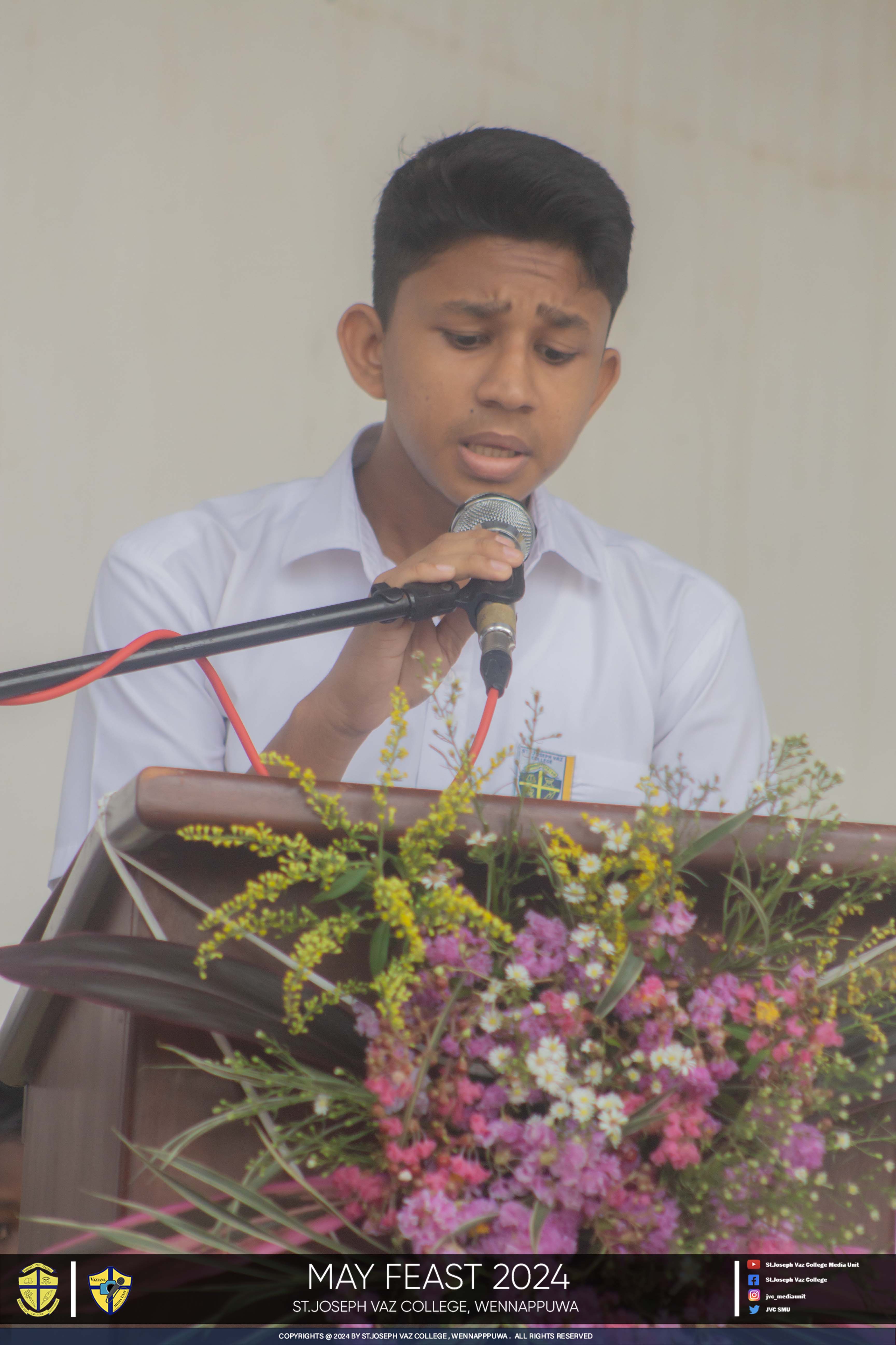 May Feast 2024 - St. Joseph Vaz College - Wennappuwa - Sri Lanka