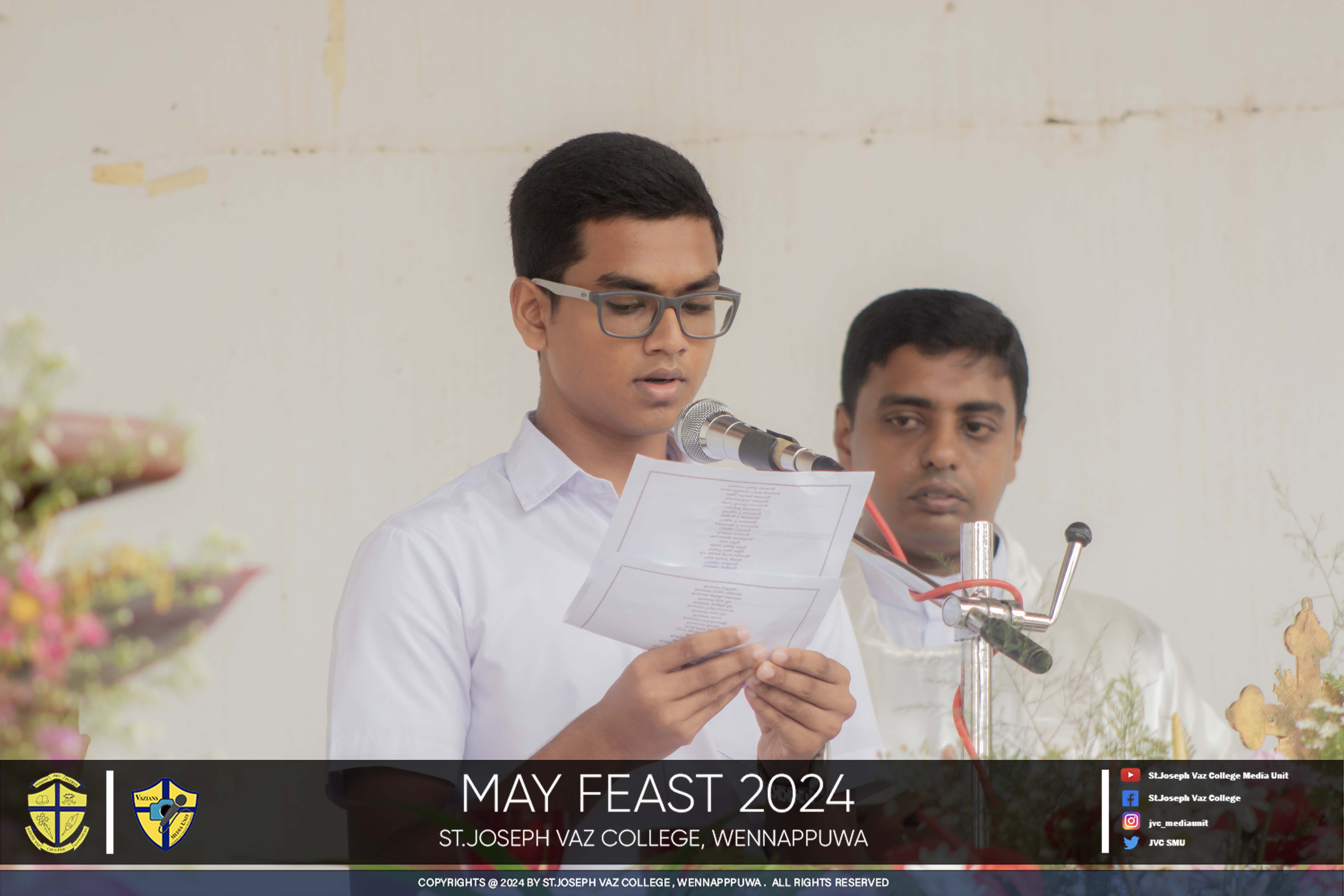 May Feast 2024 - St. Joseph Vaz College - Wennappuwa - Sri Lanka