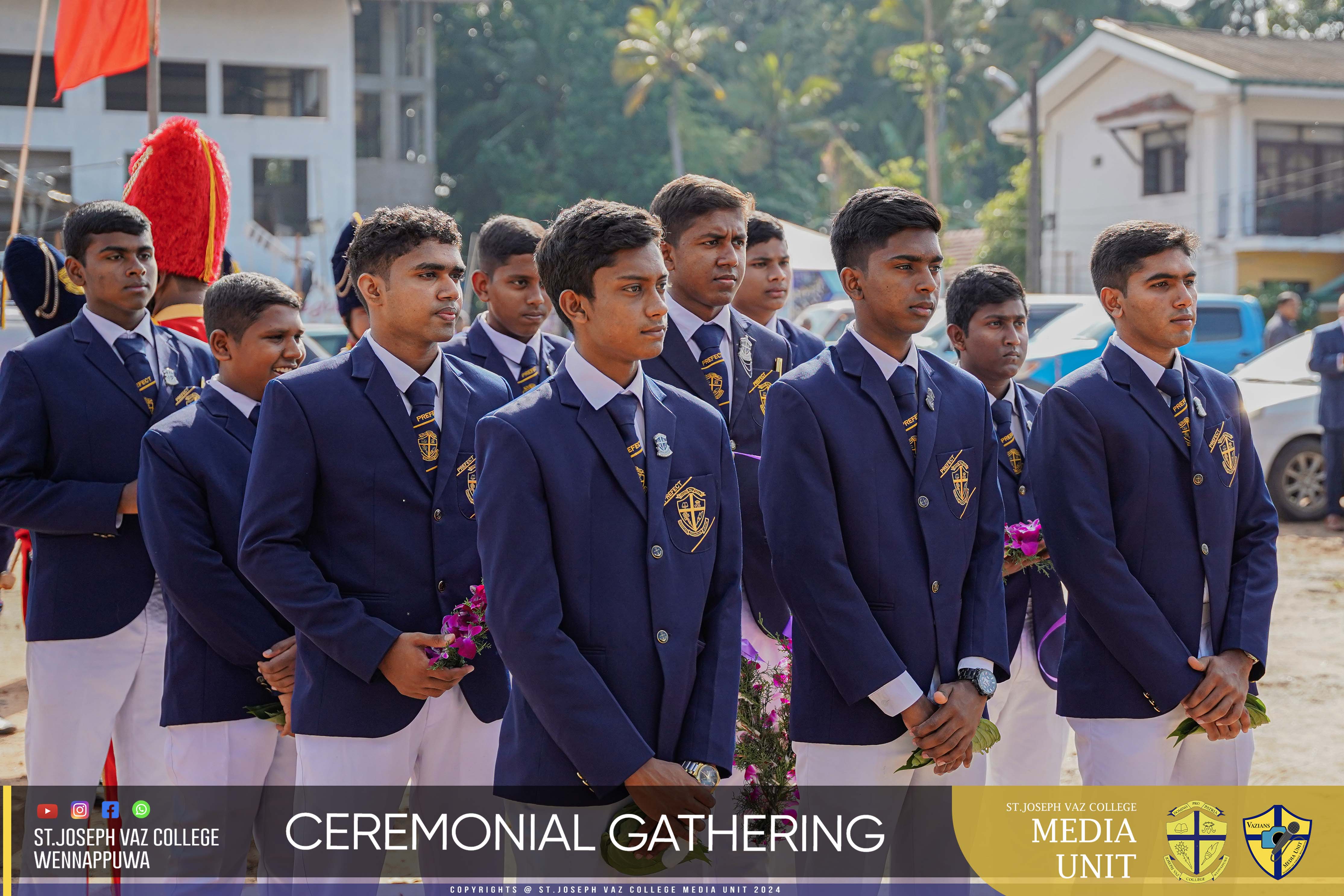 Ceremonial Gathering - Granite Jubilee Fiesta - St. Joseph Vaz College - Wennappuwa - Sri Lanka