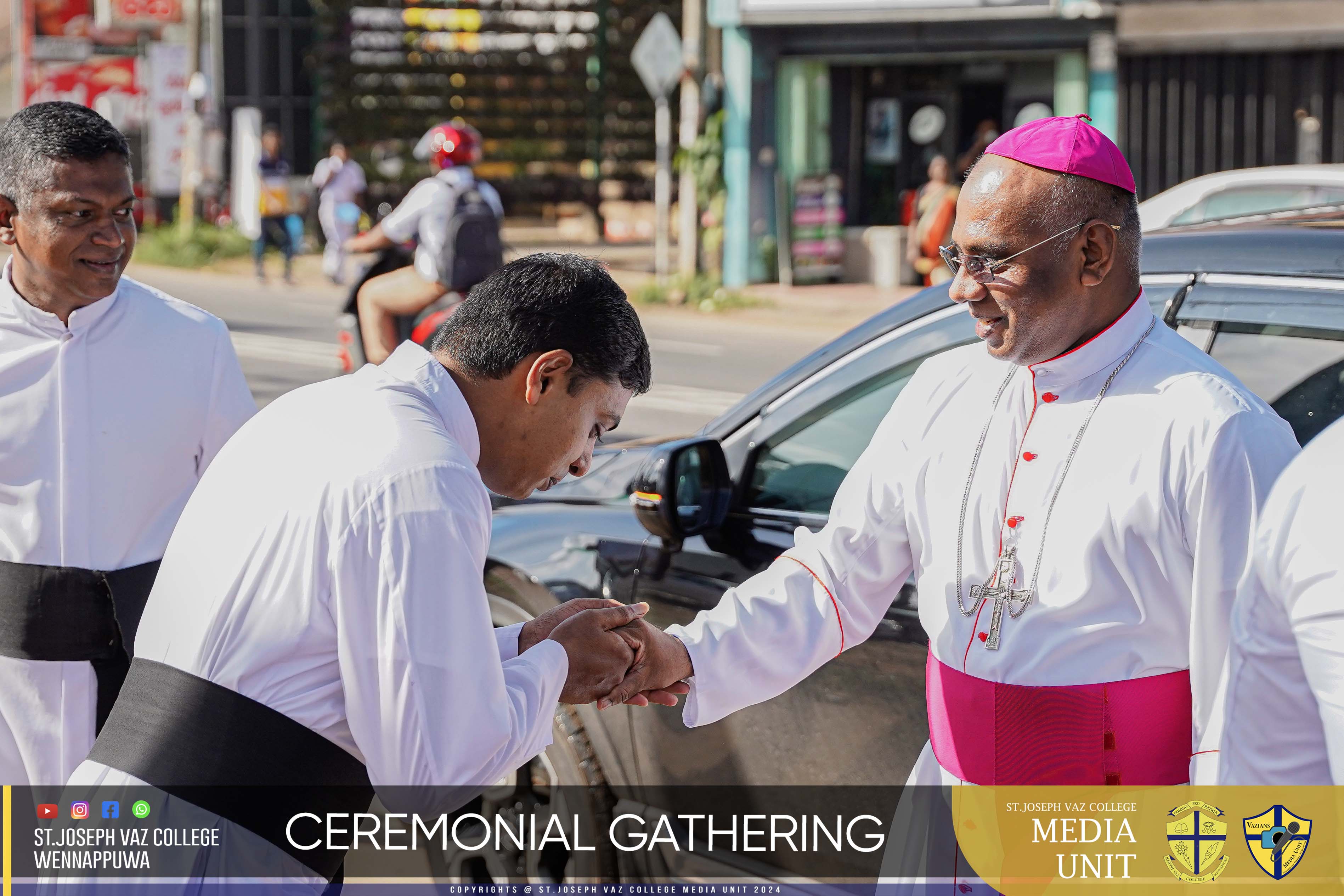 Ceremonial Gathering - Granite Jubilee Fiesta - St. Joseph Vaz College - Wennappuwa - Sri Lanka