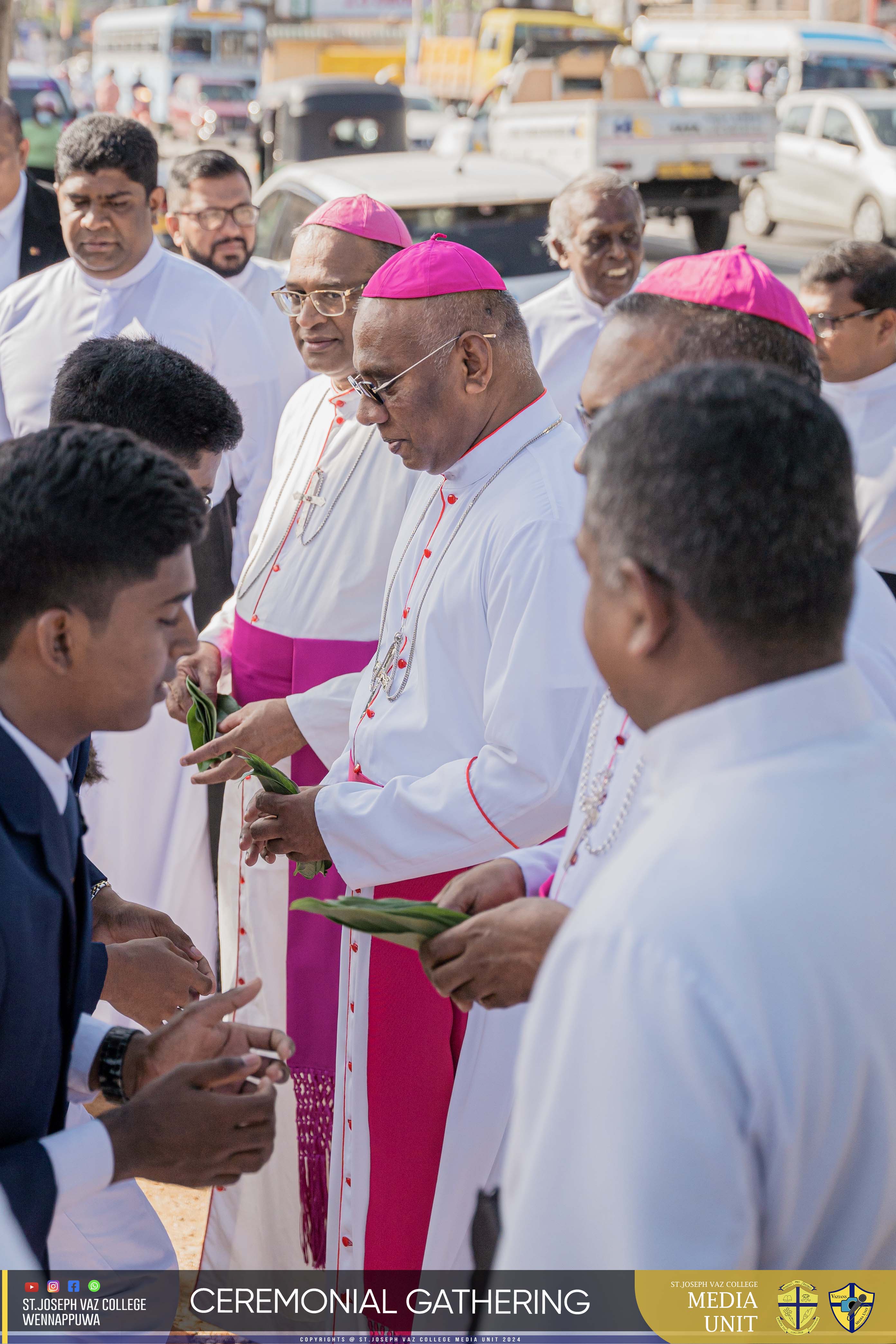 Ceremonial Gathering - Granite Jubilee Fiesta - St. Joseph Vaz College - Wennappuwa - Sri Lanka