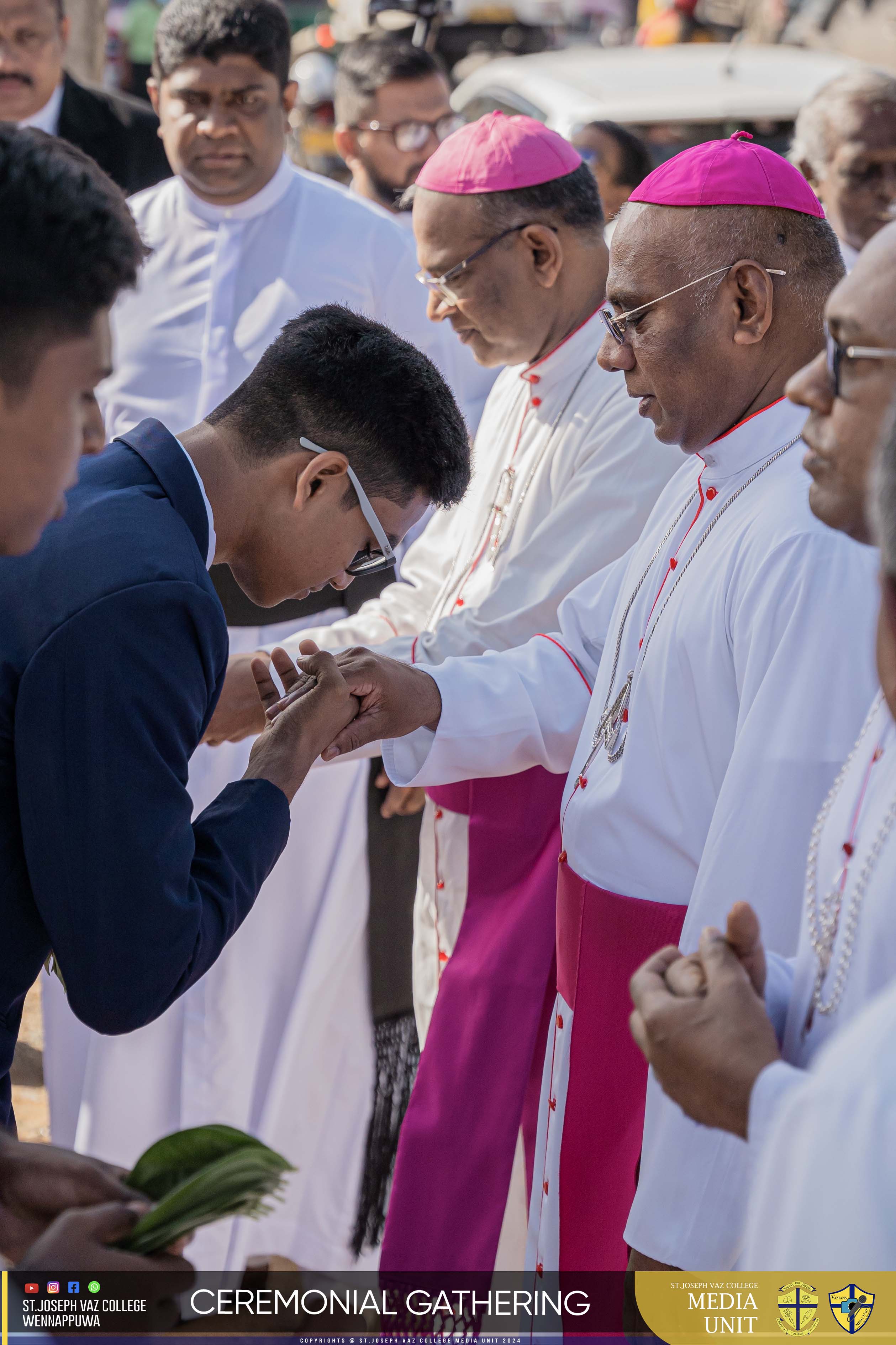 Ceremonial Gathering - Granite Jubilee Fiesta - St. Joseph Vaz College - Wennappuwa - Sri Lanka