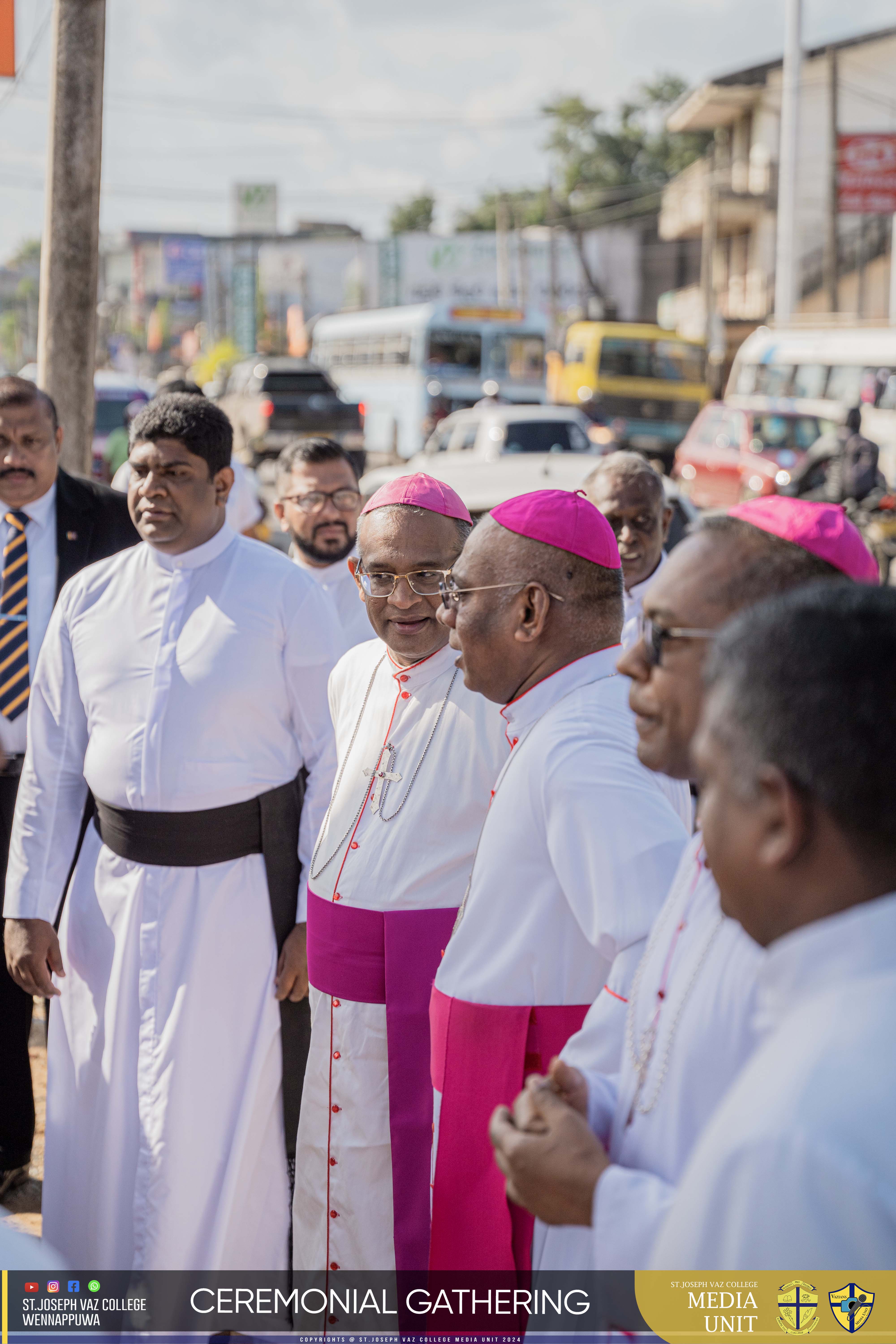 Ceremonial Gathering - Granite Jubilee Fiesta - St. Joseph Vaz College - Wennappuwa - Sri Lanka