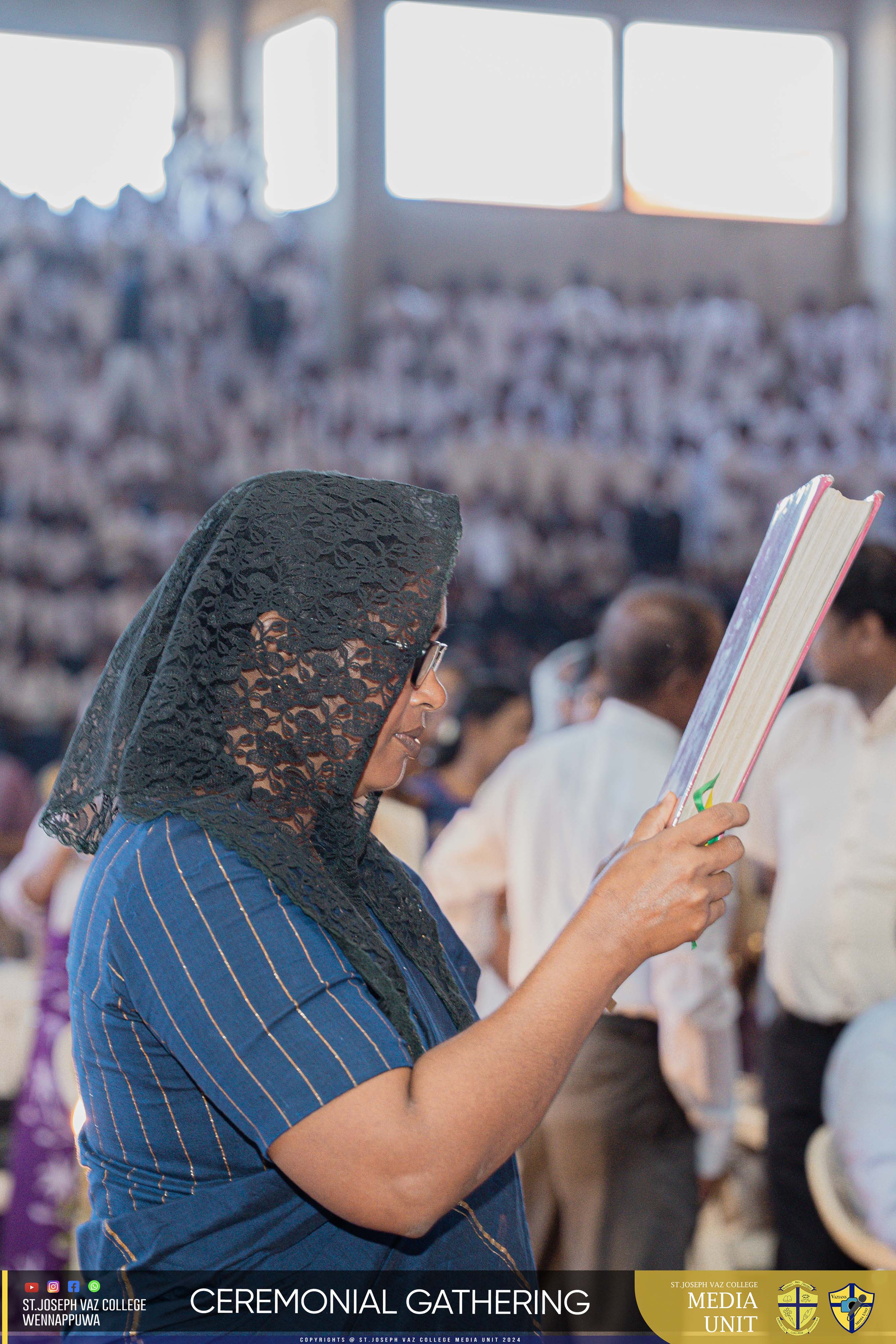 Ceremonial Gathering - Granite Jubilee Fiesta - St. Joseph Vaz College - Wennappuwa - Sri Lanka