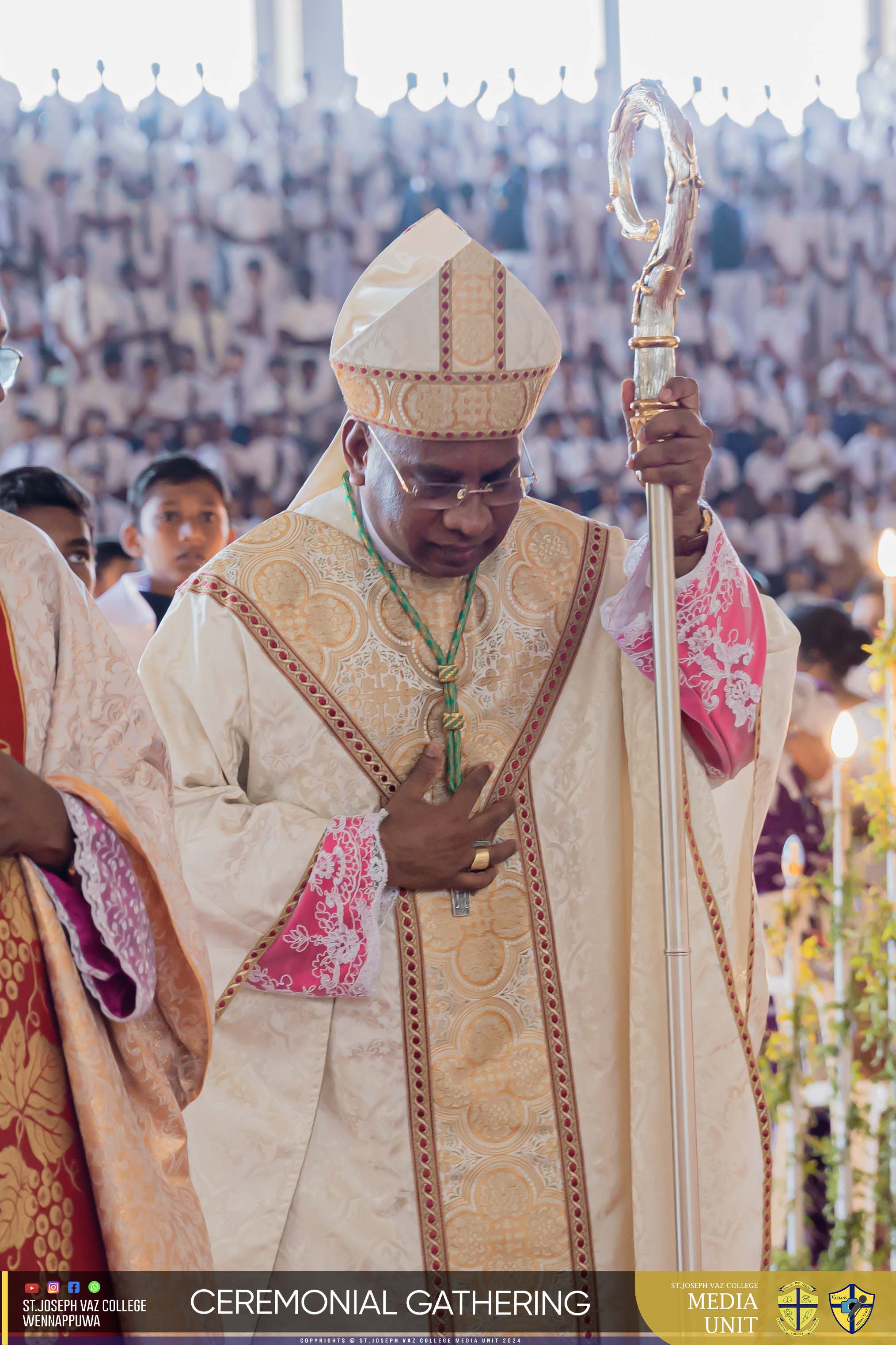 Ceremonial Gathering - Granite Jubilee Fiesta - St. Joseph Vaz College - Wennappuwa - Sri Lanka