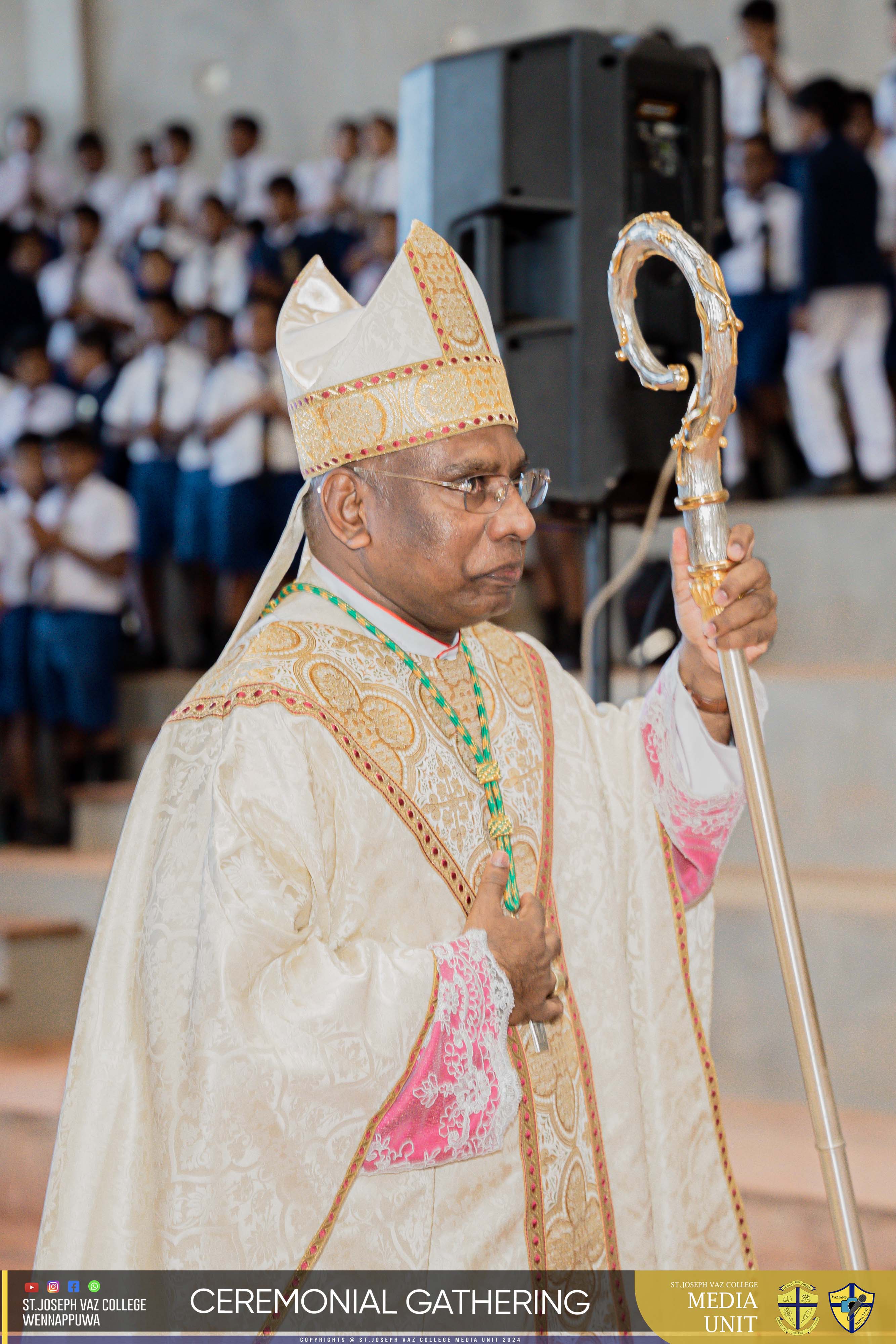 Ceremonial Gathering - Granite Jubilee Fiesta - St. Joseph Vaz College - Wennappuwa - Sri Lanka