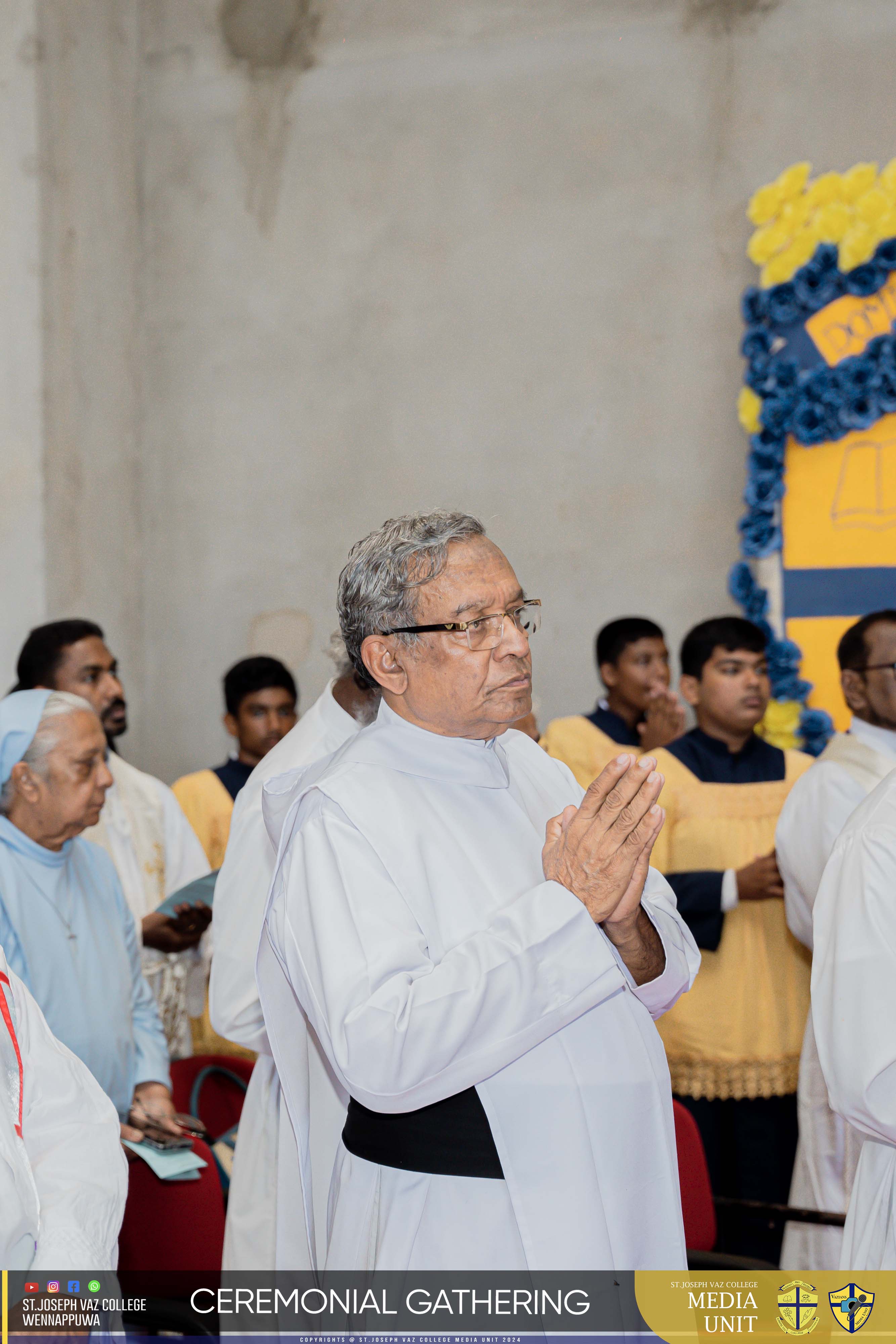 Ceremonial Gathering - Granite Jubilee Fiesta - St. Joseph Vaz College - Wennappuwa - Sri Lanka