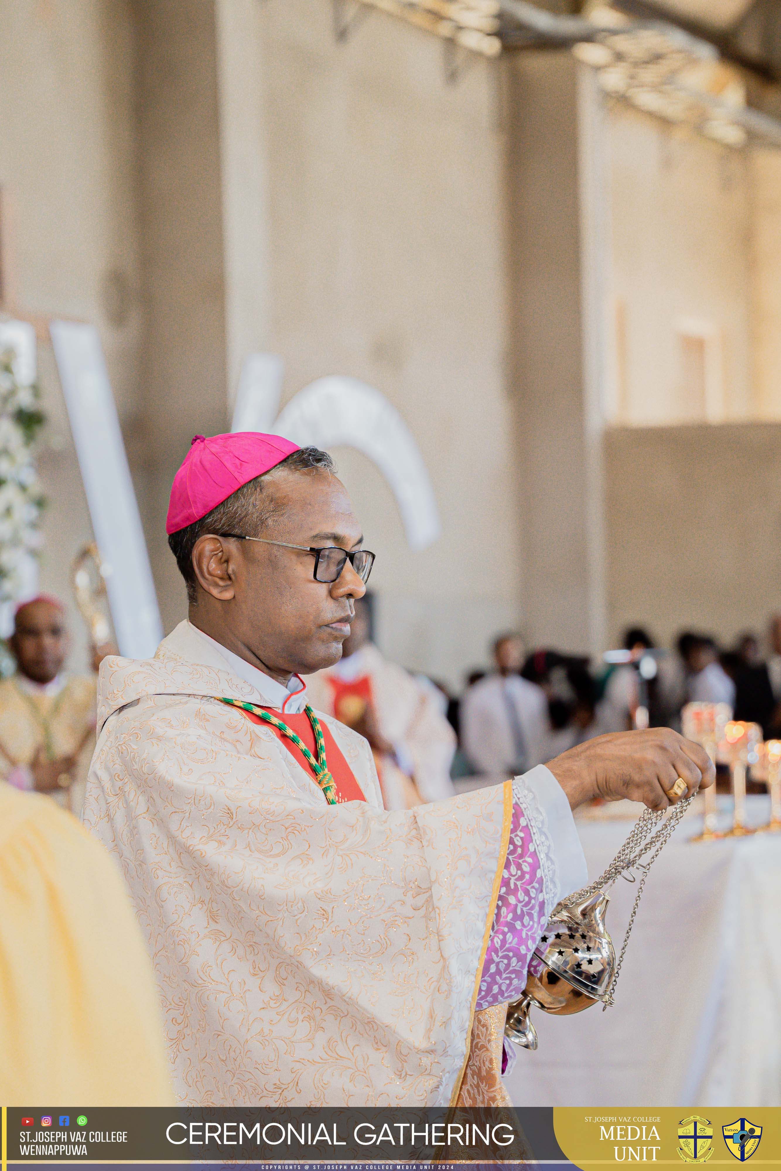 Ceremonial Gathering - Granite Jubilee Fiesta - St. Joseph Vaz College - Wennappuwa - Sri Lanka