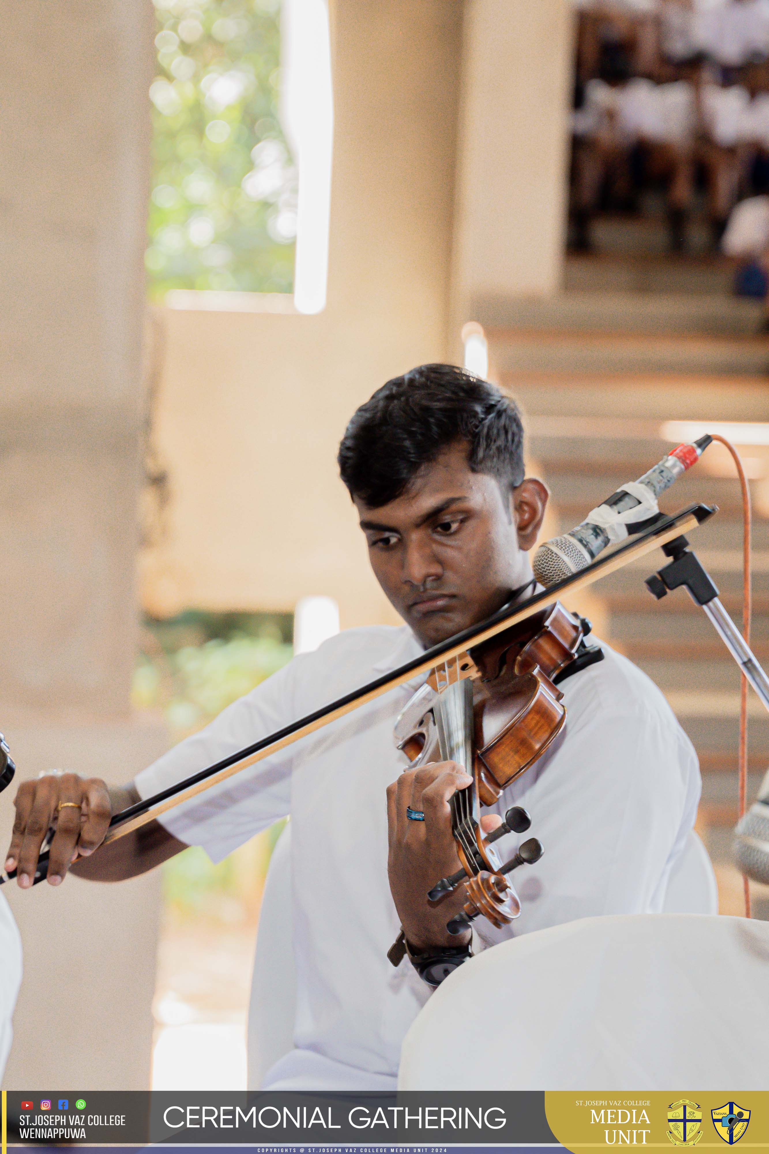 Ceremonial Gathering - Granite Jubilee Fiesta - St. Joseph Vaz College - Wennappuwa - Sri Lanka