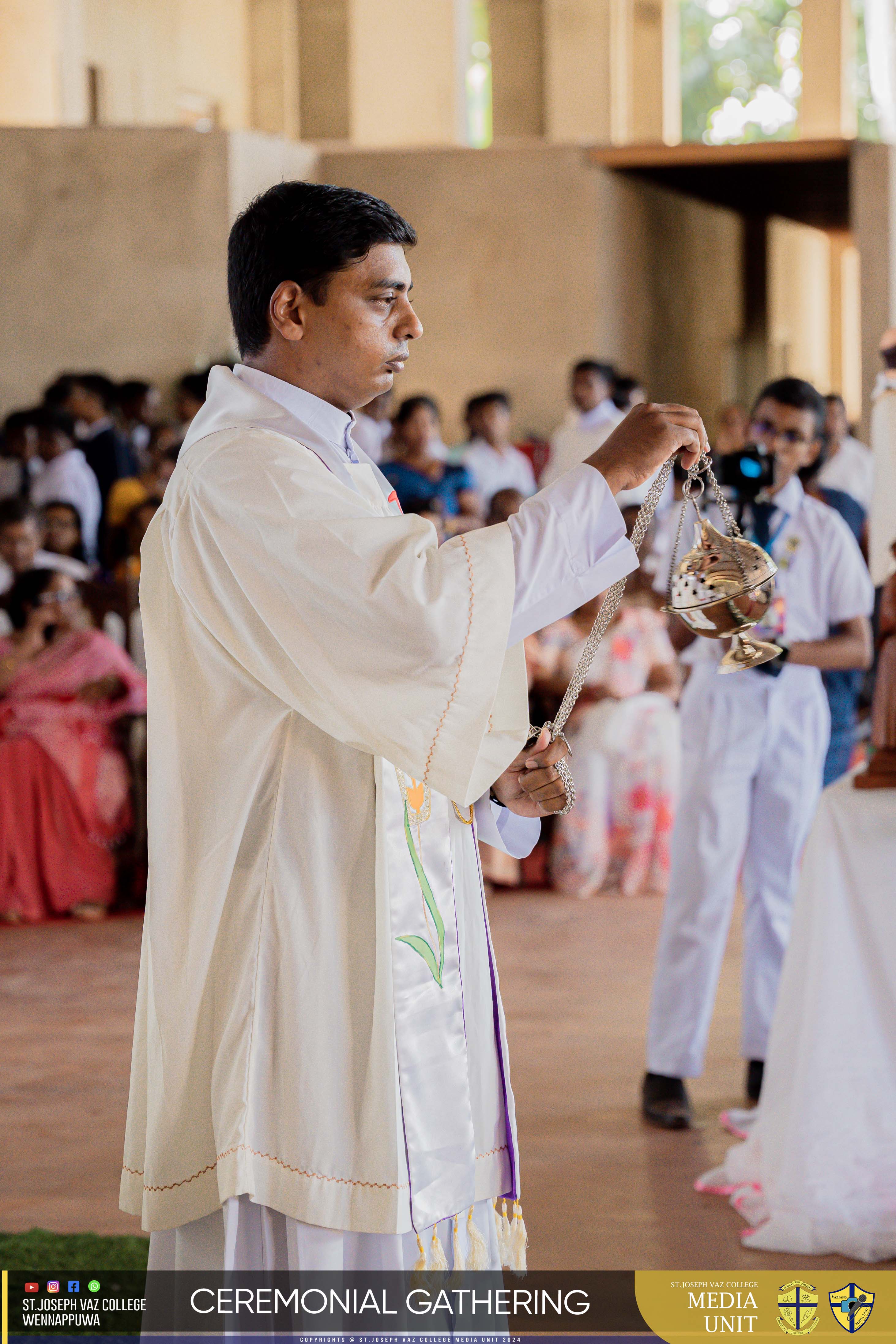 Ceremonial Gathering - Granite Jubilee Fiesta - St. Joseph Vaz College - Wennappuwa - Sri Lanka