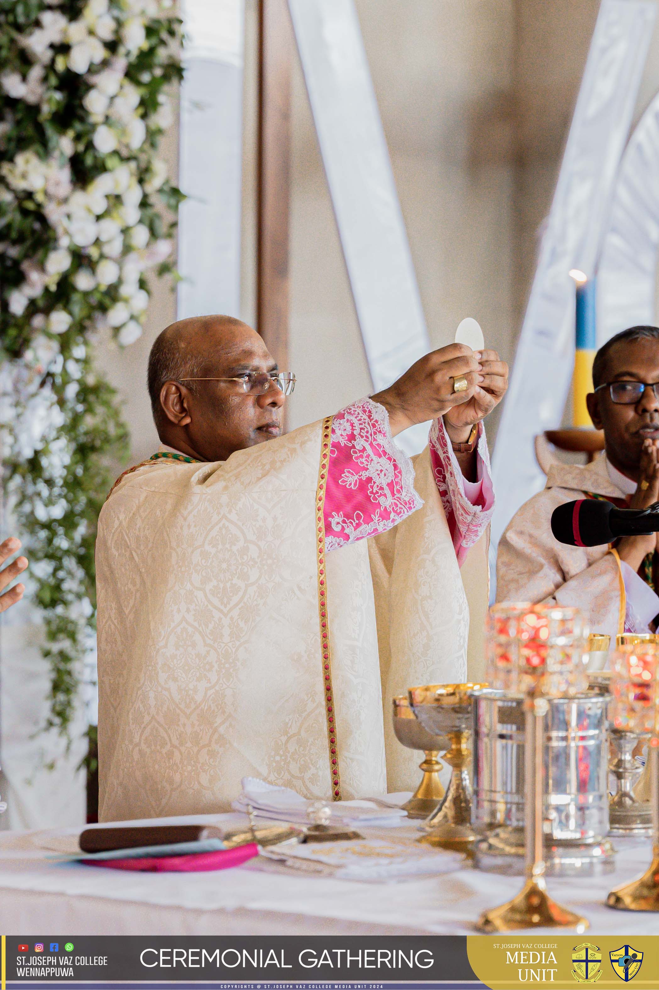 Ceremonial Gathering - Granite Jubilee Fiesta - St. Joseph Vaz College - Wennappuwa - Sri Lanka