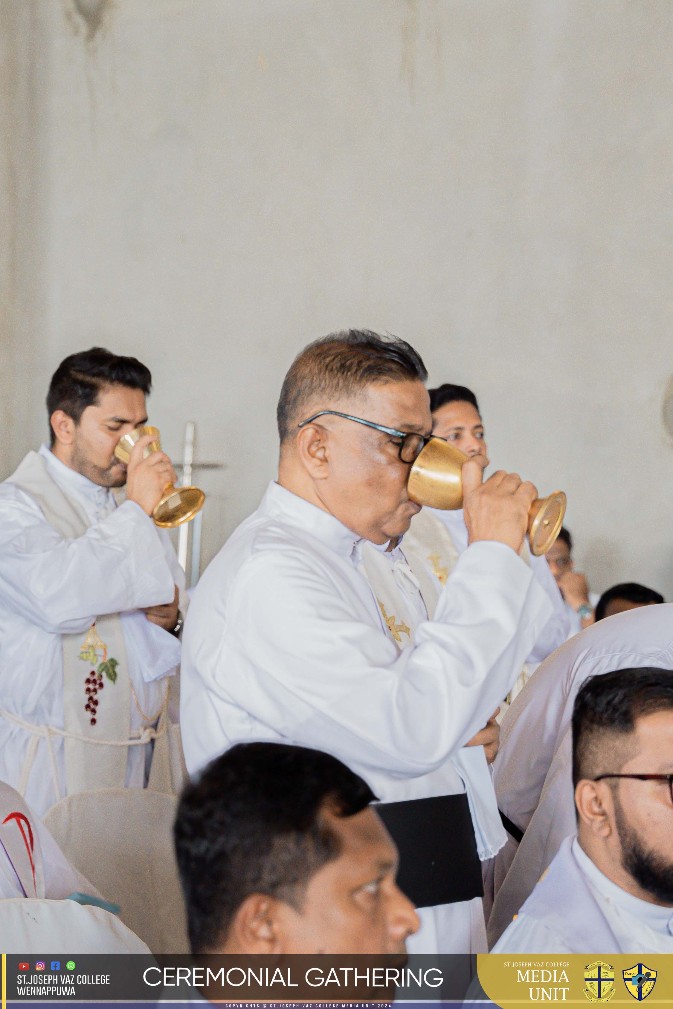 Ceremonial Gathering - Granite Jubilee Fiesta - St. Joseph Vaz College - Wennappuwa - Sri Lanka