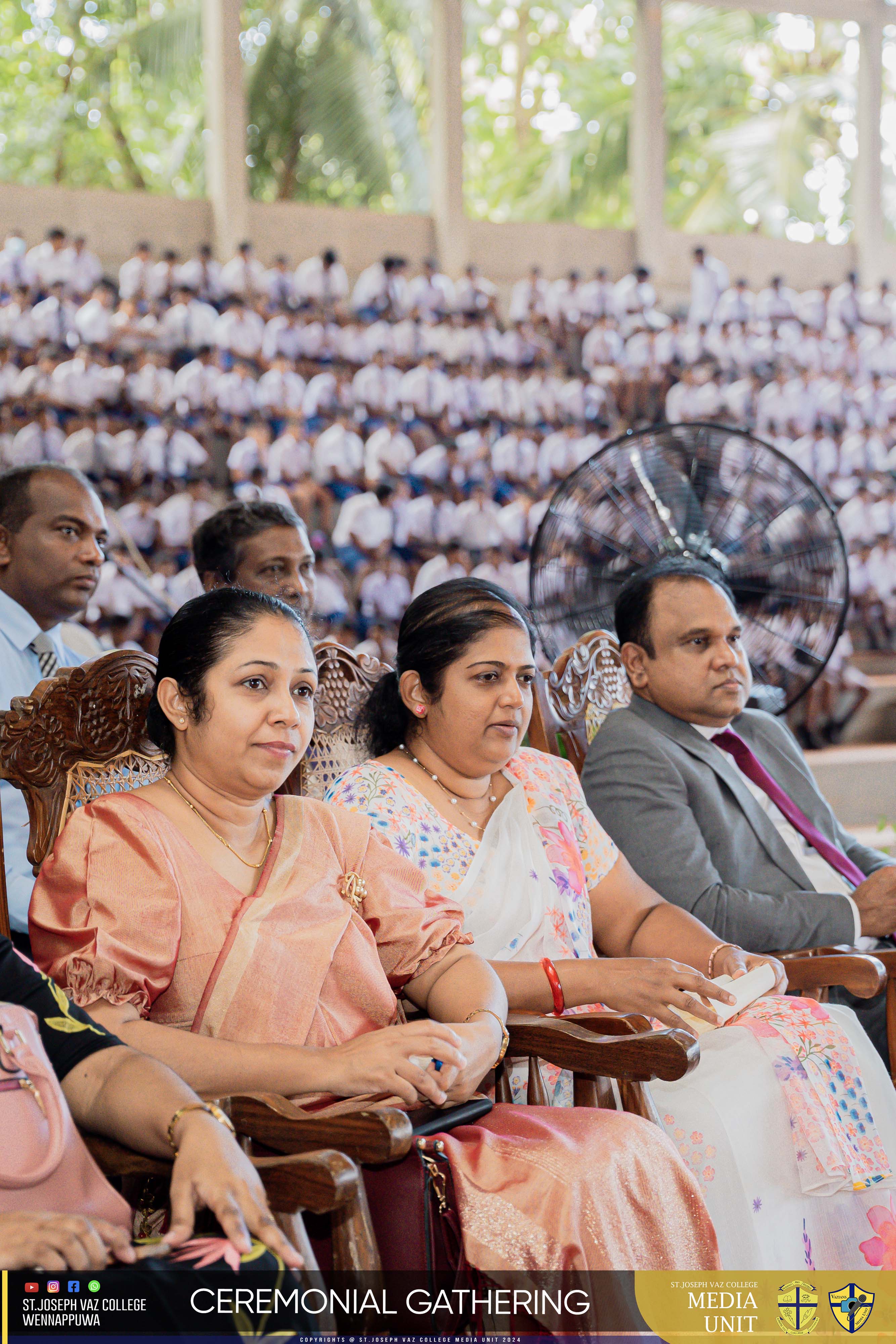 Ceremonial Gathering - Granite Jubilee Fiesta - St. Joseph Vaz College - Wennappuwa - Sri Lanka