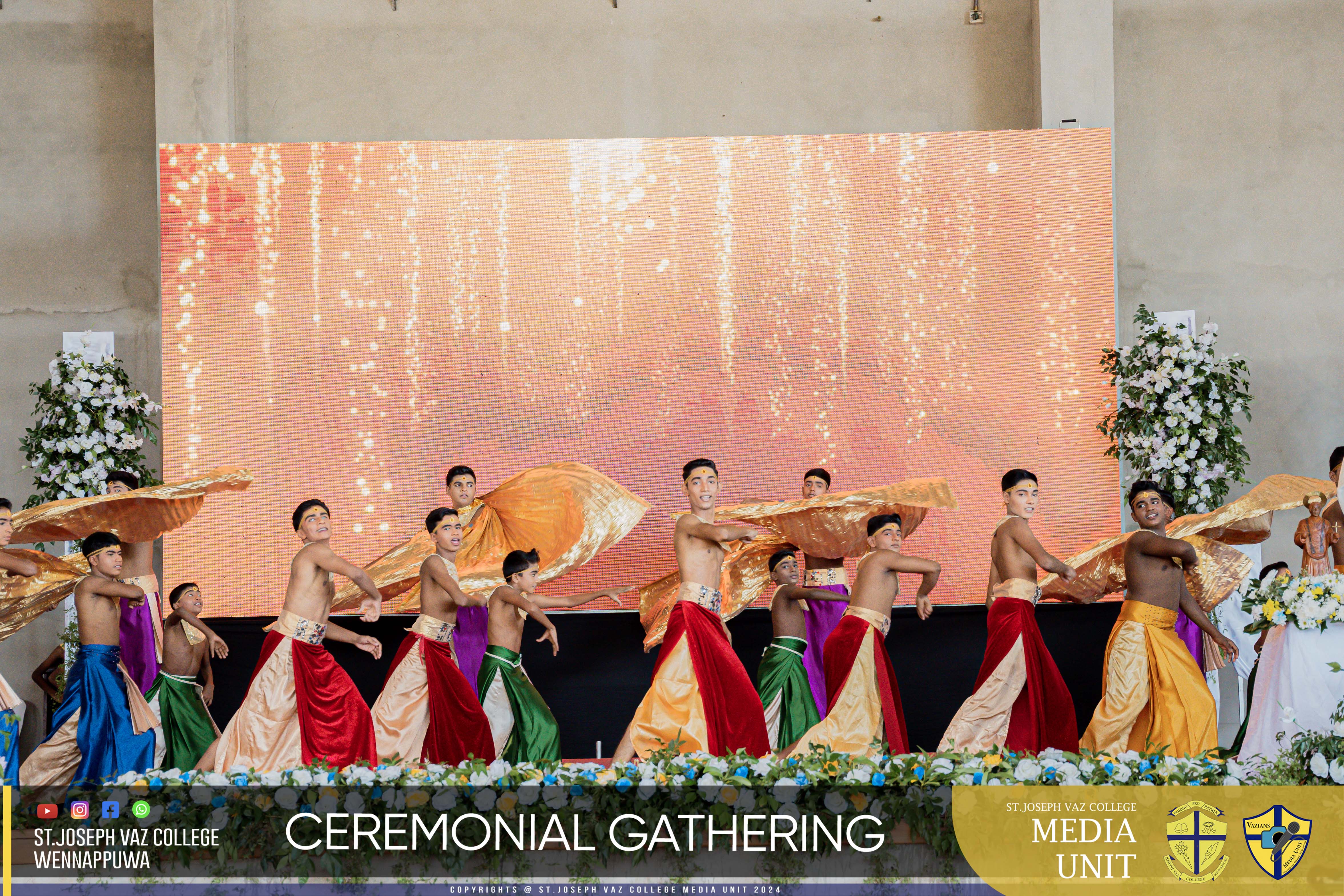 Ceremonial Gathering - Granite Jubilee Fiesta - St. Joseph Vaz College - Wennappuwa - Sri Lanka