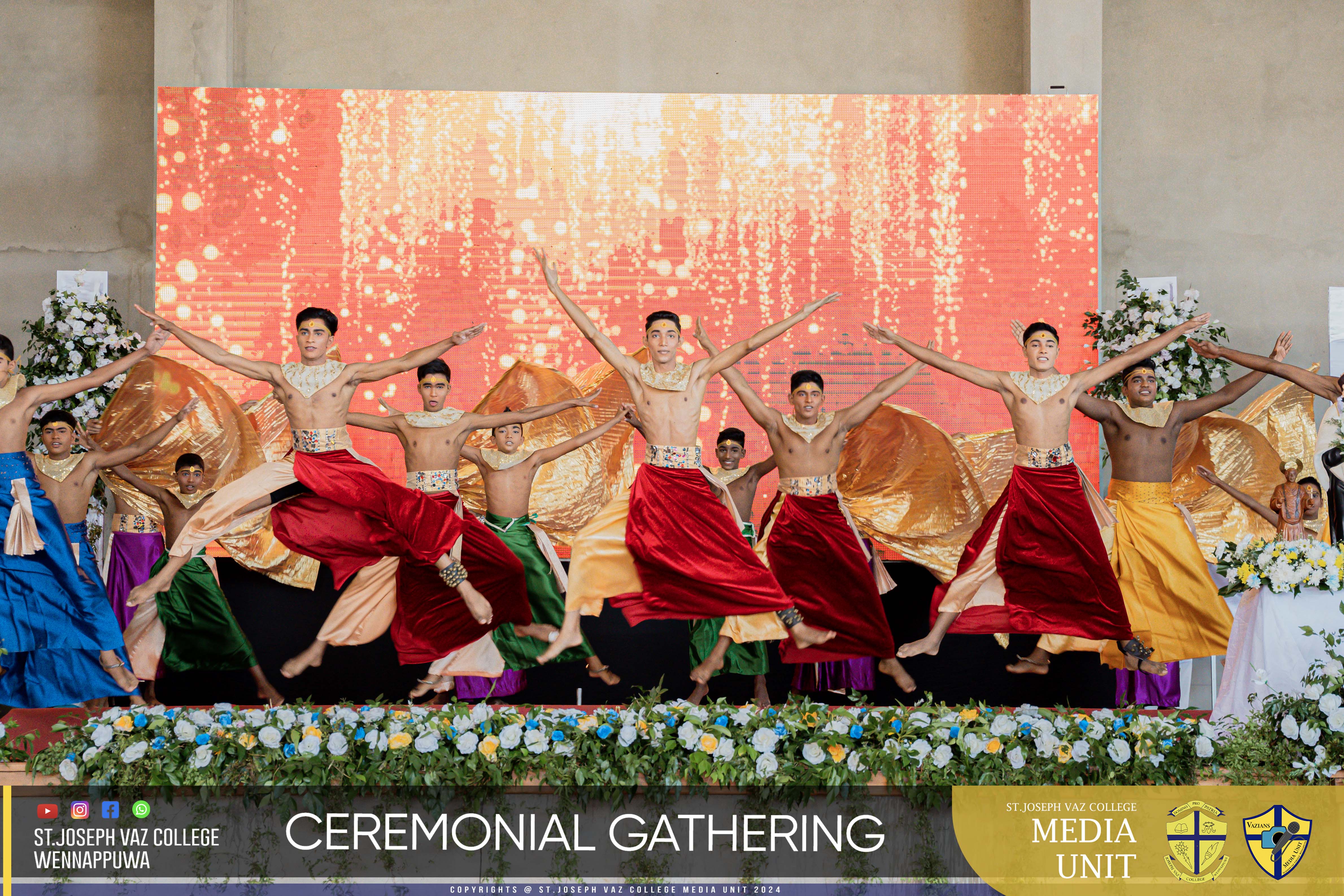 Ceremonial Gathering - Granite Jubilee Fiesta - St. Joseph Vaz College - Wennappuwa - Sri Lanka