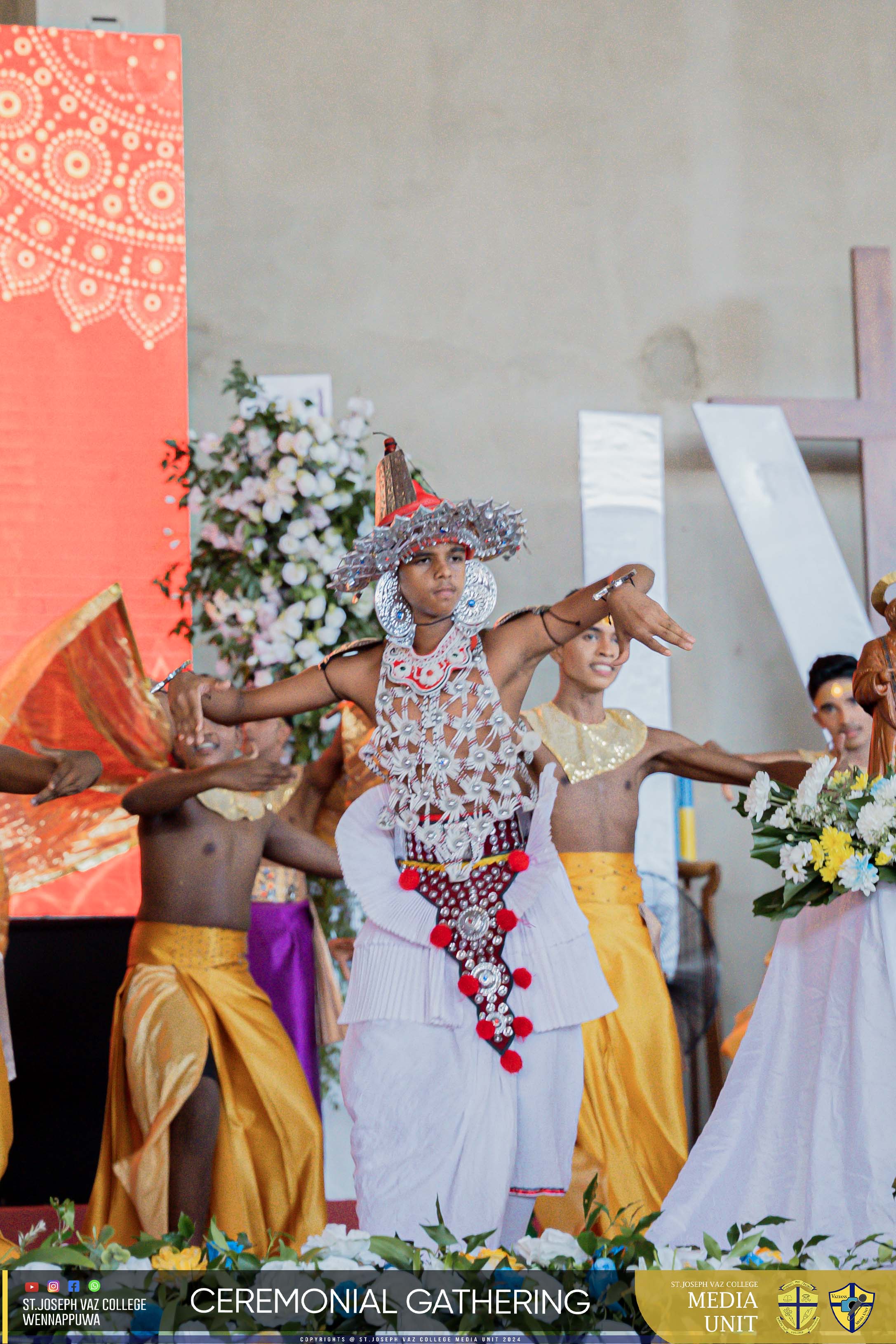 Ceremonial Gathering - Granite Jubilee Fiesta - St. Joseph Vaz College - Wennappuwa - Sri Lanka