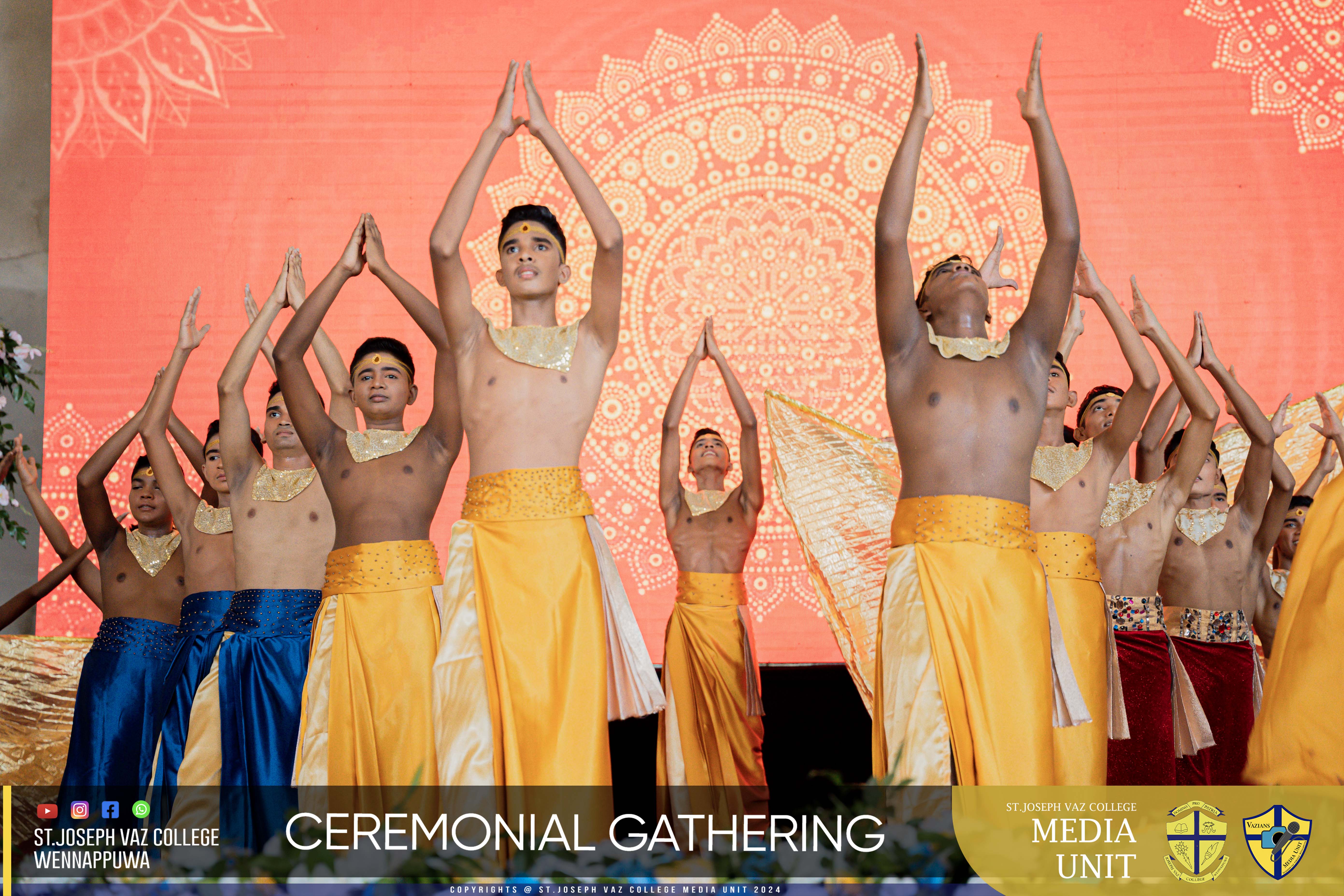 Ceremonial Gathering - Granite Jubilee Fiesta - St. Joseph Vaz College - Wennappuwa - Sri Lanka