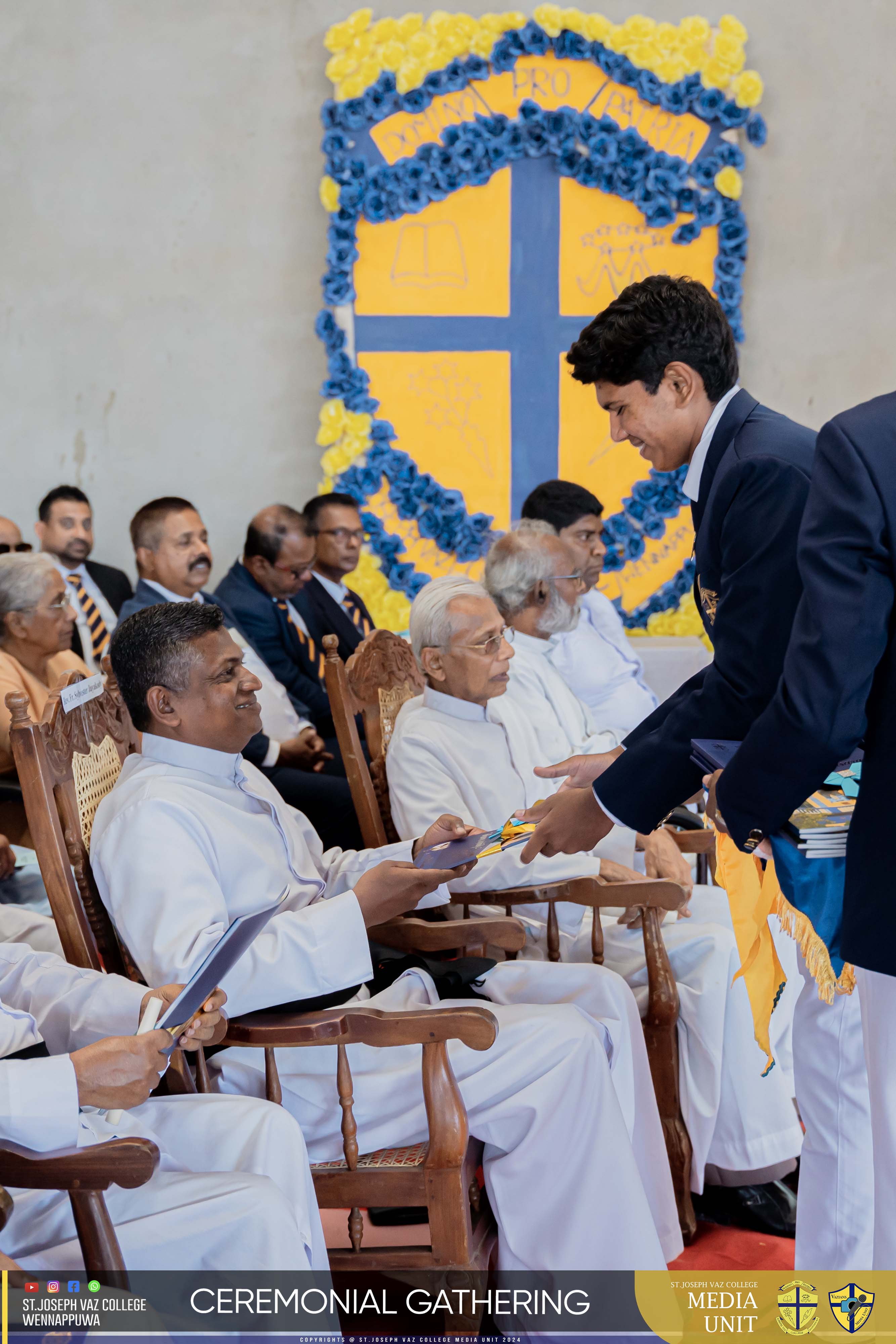 Ceremonial Gathering - Granite Jubilee Fiesta - St. Joseph Vaz College - Wennappuwa - Sri Lanka