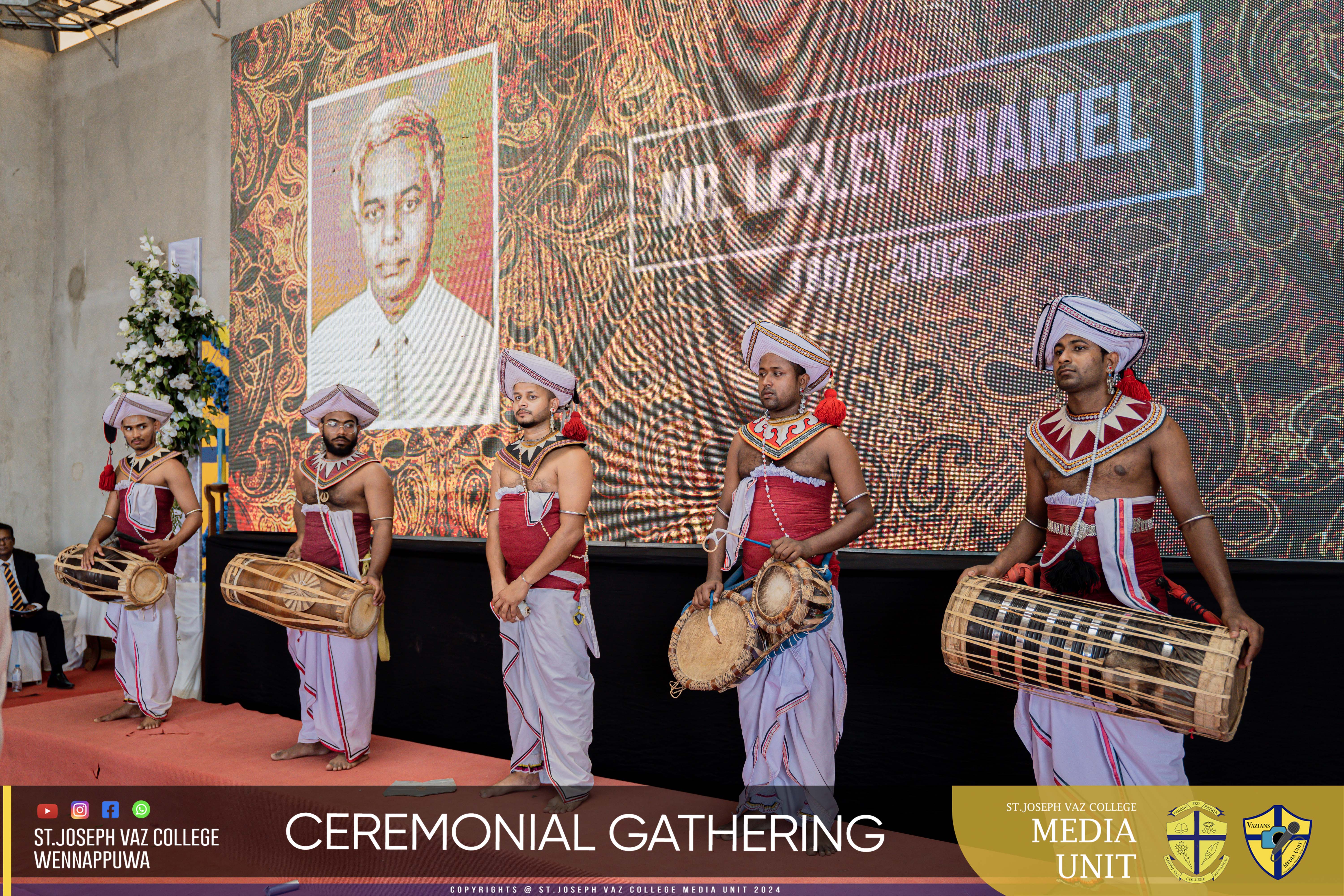 Ceremonial Gathering - Granite Jubilee Fiesta - St. Joseph Vaz College - Wennappuwa - Sri Lanka