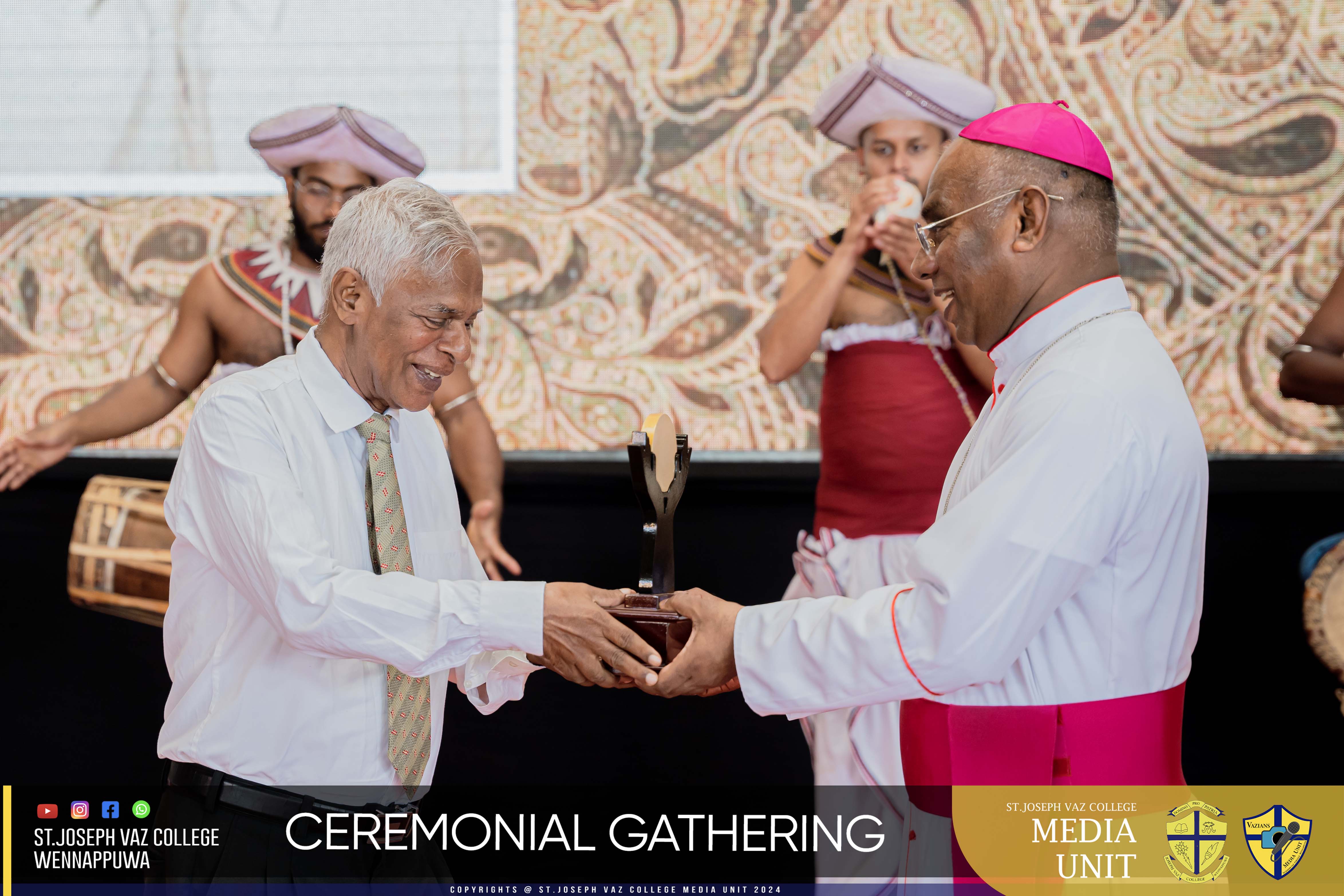 Ceremonial Gathering - Granite Jubilee Fiesta - St. Joseph Vaz College - Wennappuwa - Sri Lanka