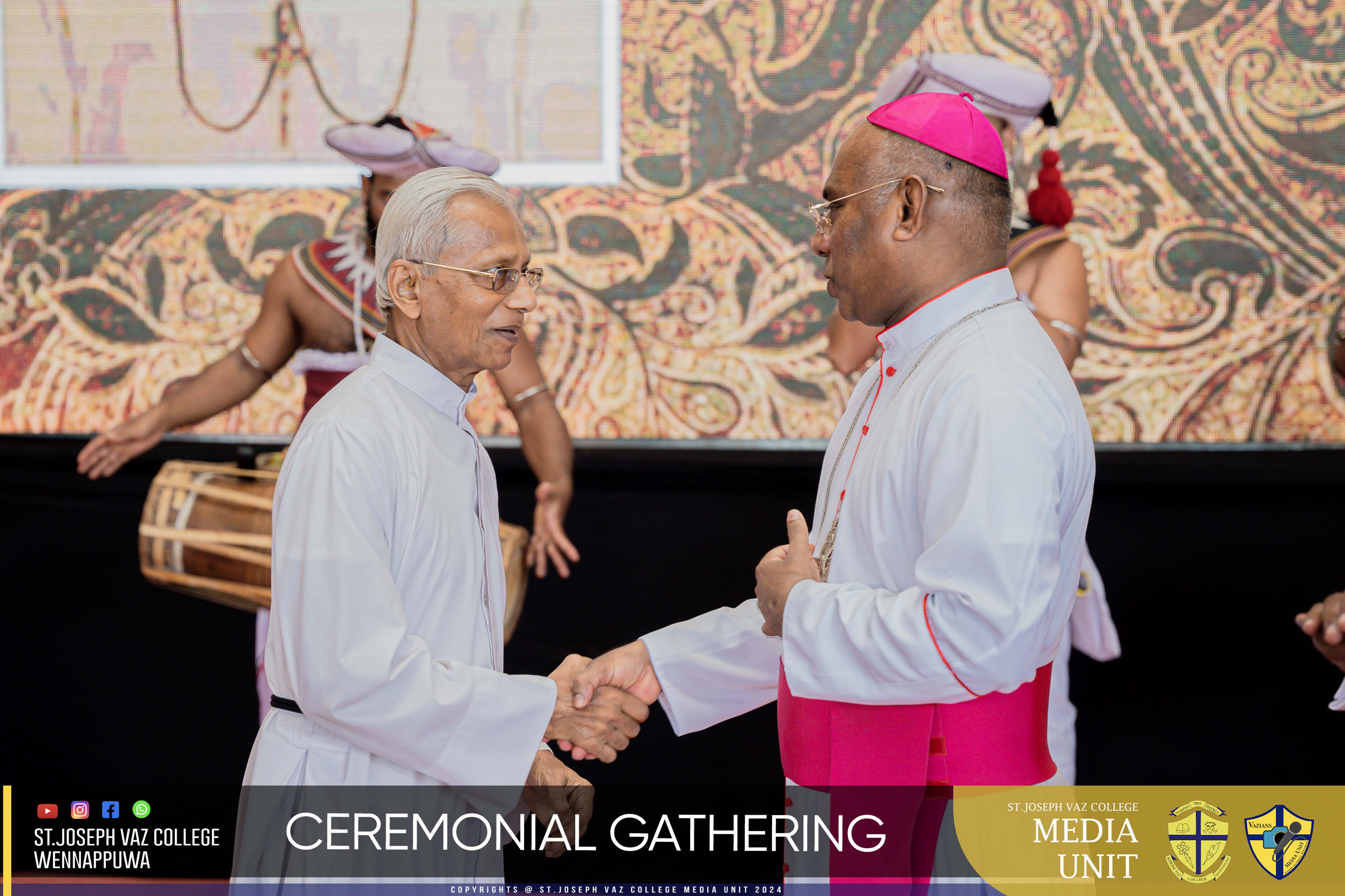 Ceremonial Gathering - Granite Jubilee Fiesta - St. Joseph Vaz College - Wennappuwa - Sri Lanka