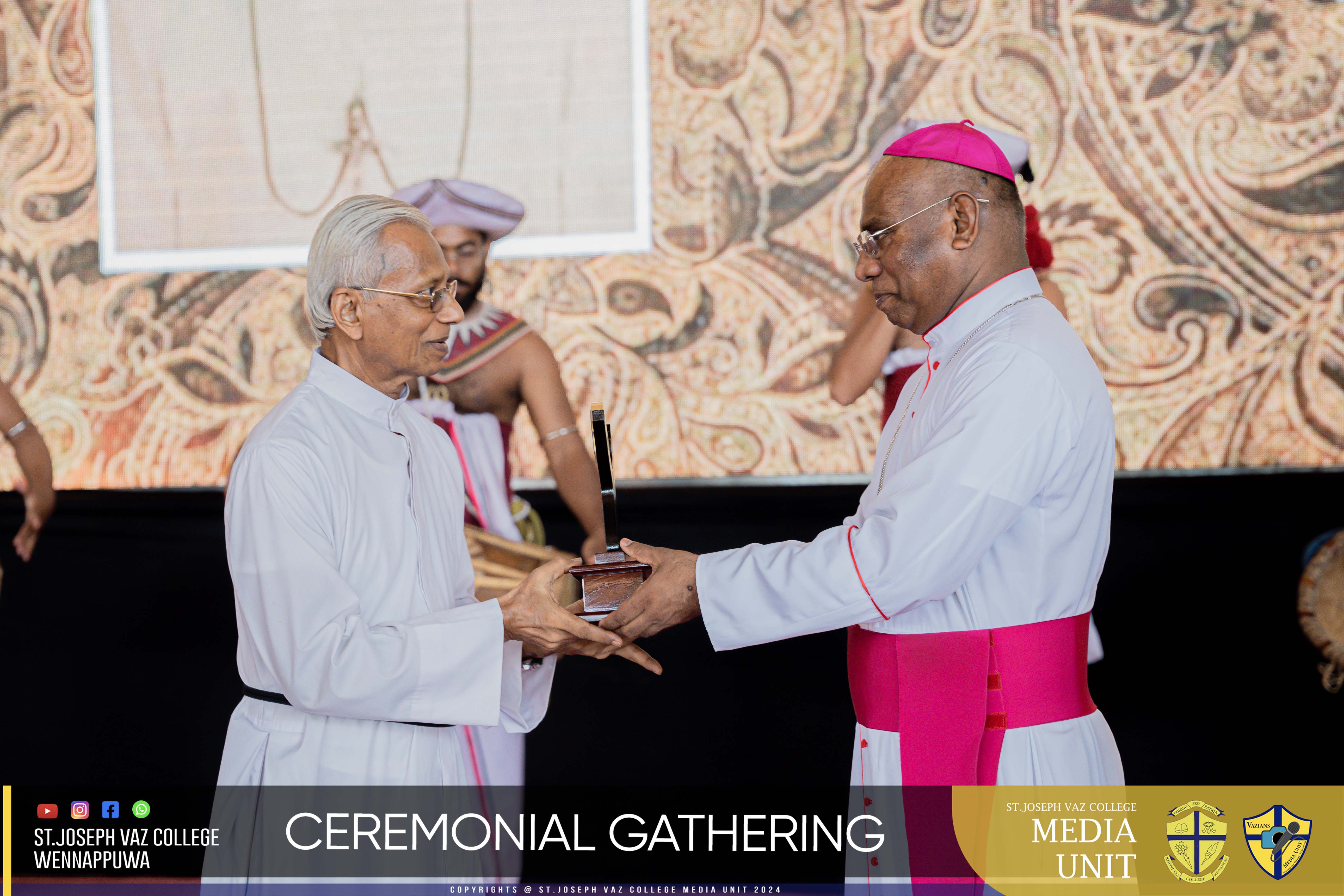 Ceremonial Gathering - Granite Jubilee Fiesta - St. Joseph Vaz College - Wennappuwa - Sri Lanka